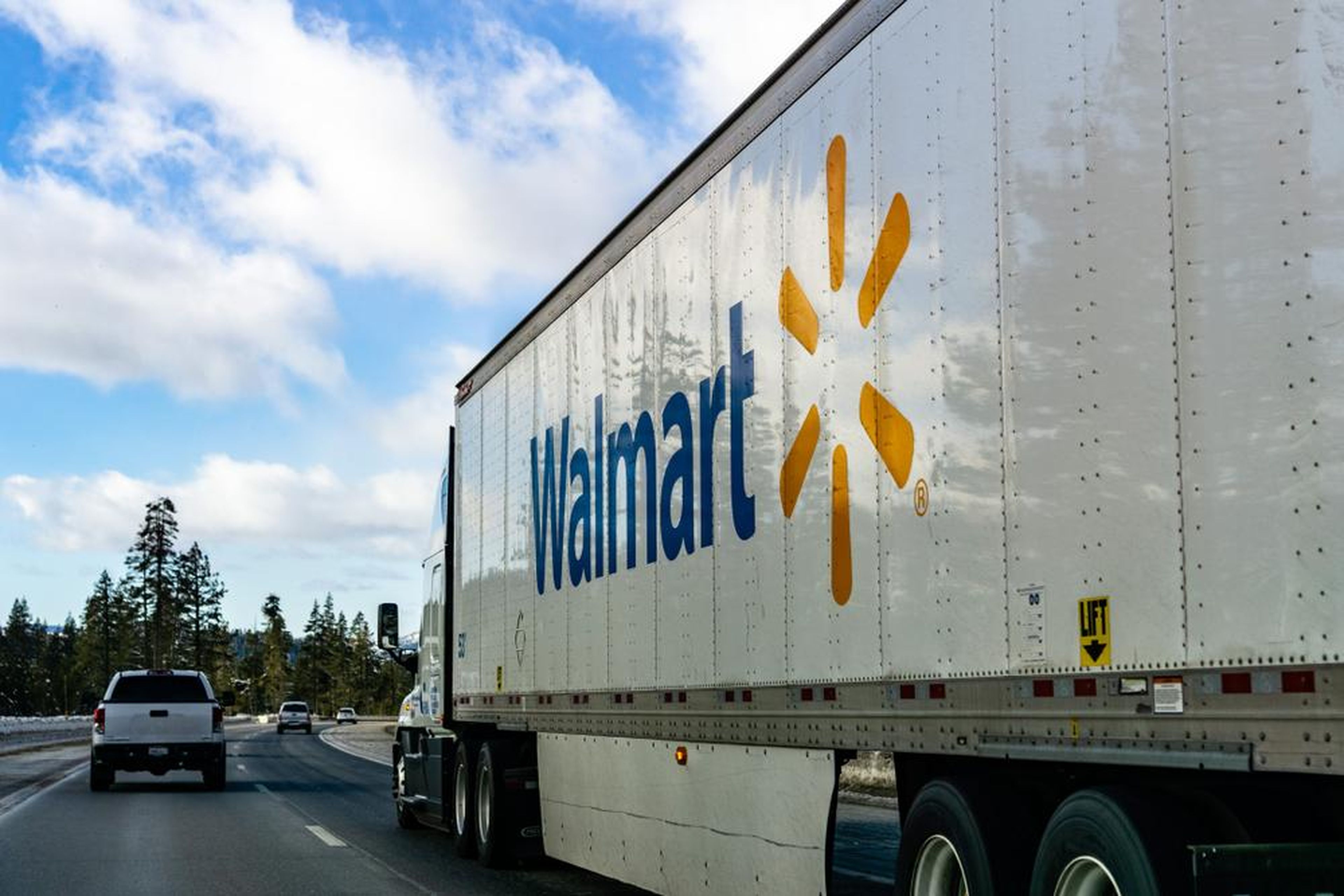 Walmart alone employs more than 8,600 truckers