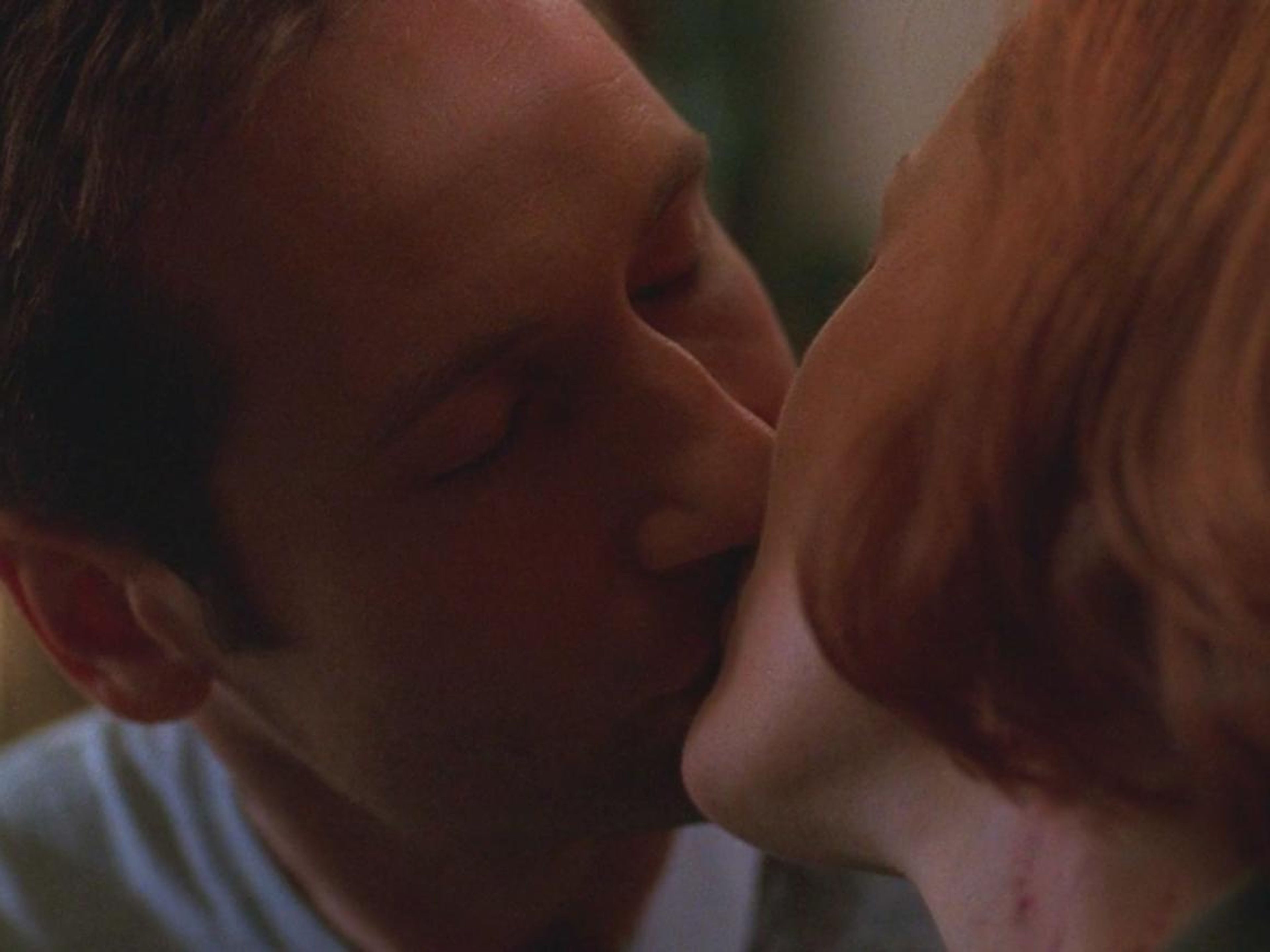 David Duchovny y Gillian Anderson como Mulder y Scully en "Expediente-X".