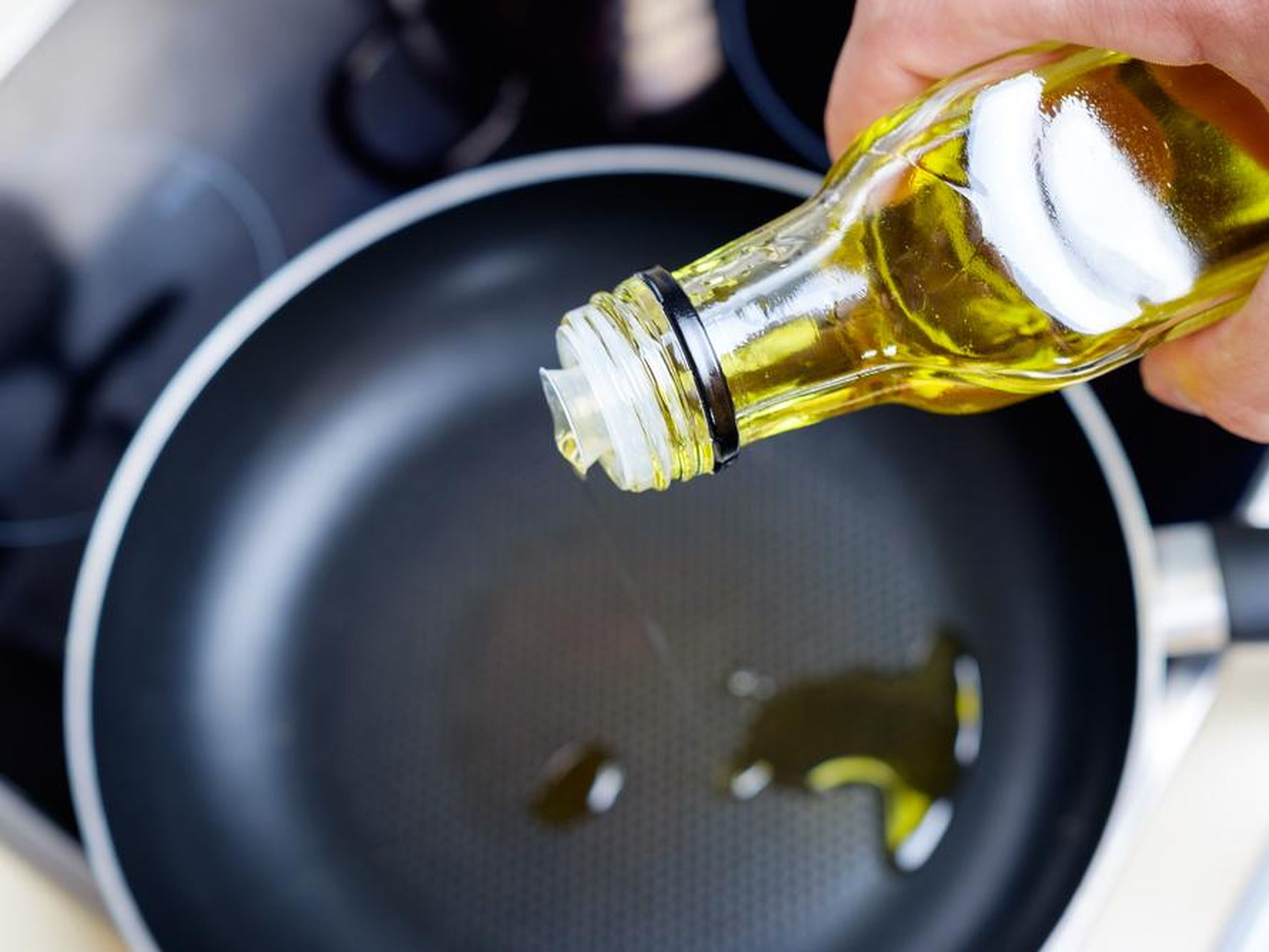 Your olive oil might be rotten.