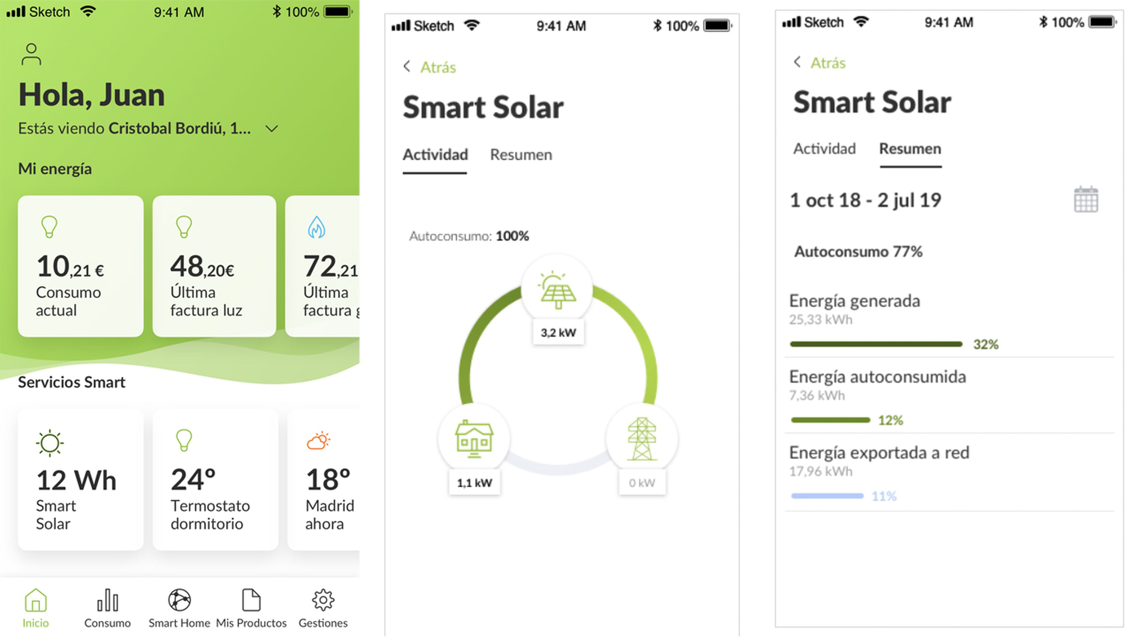 Aplicación Smart Solar Iberdrola