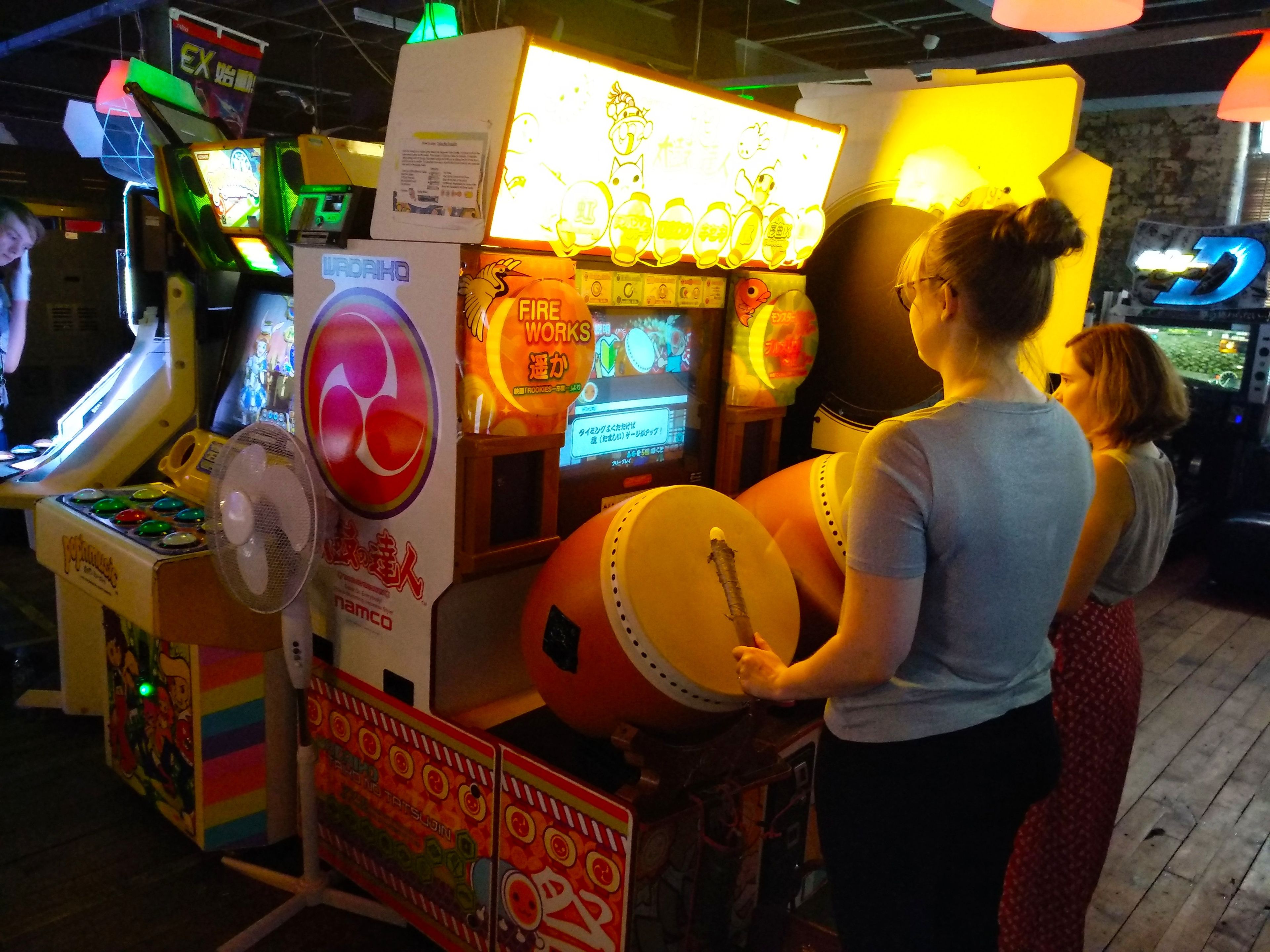 Arcade Club máquinas orientales