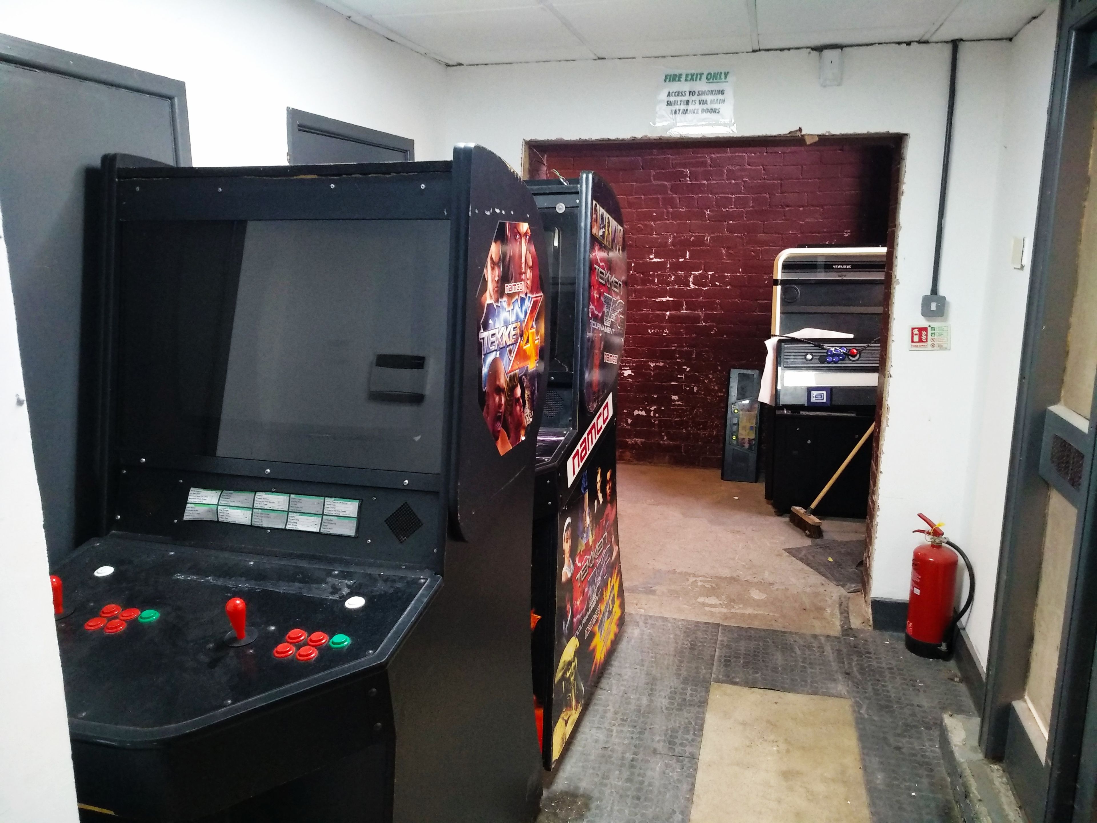 Arcade Club máquinas sin uso