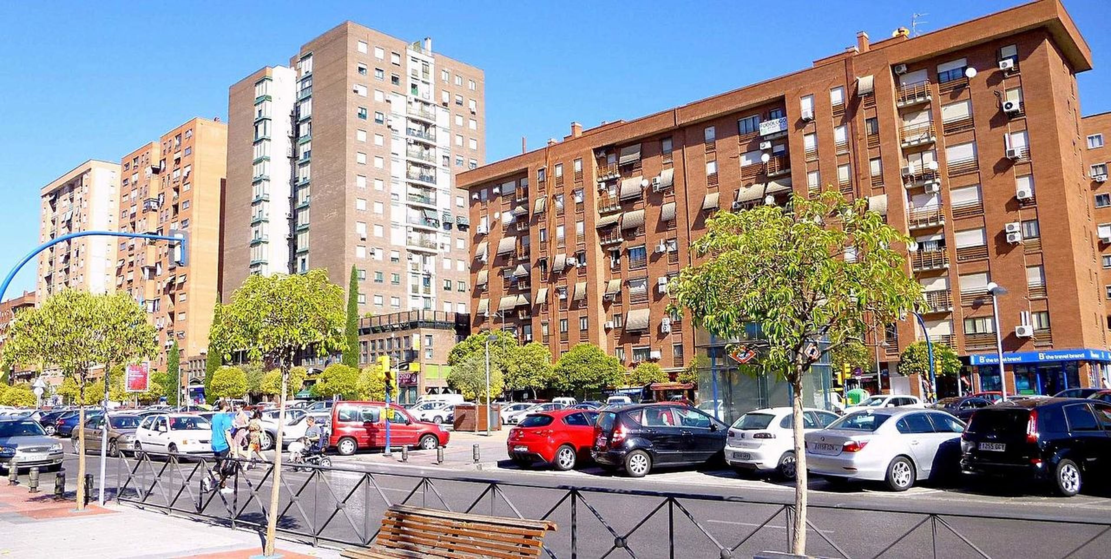 Barrio de El Carrascal, en Leganés (Comunidad de Madrid)