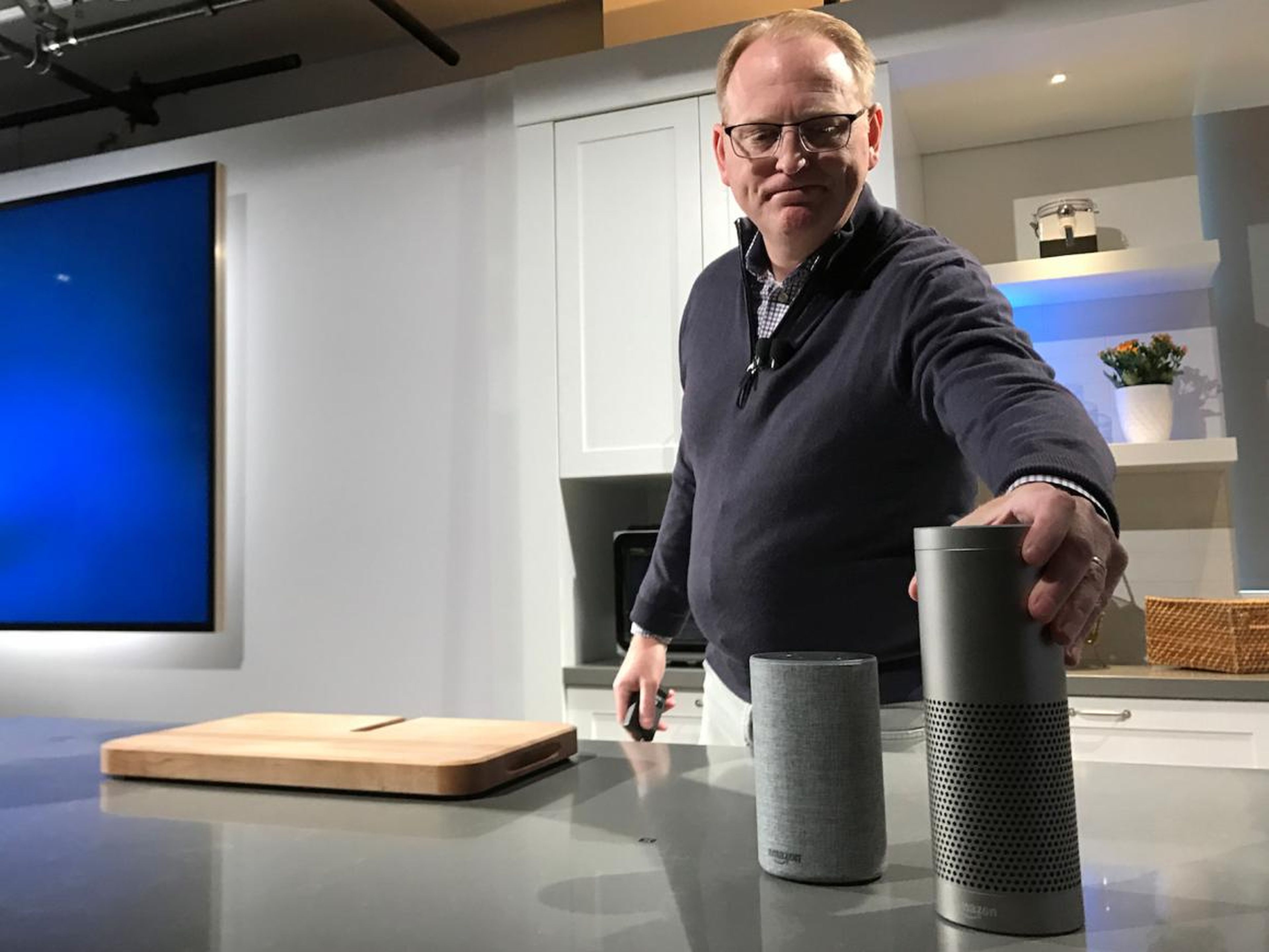 Bezos foresaw a network of appliances connected to the internet — and now we have smart homes tricked out with Alexa devices.