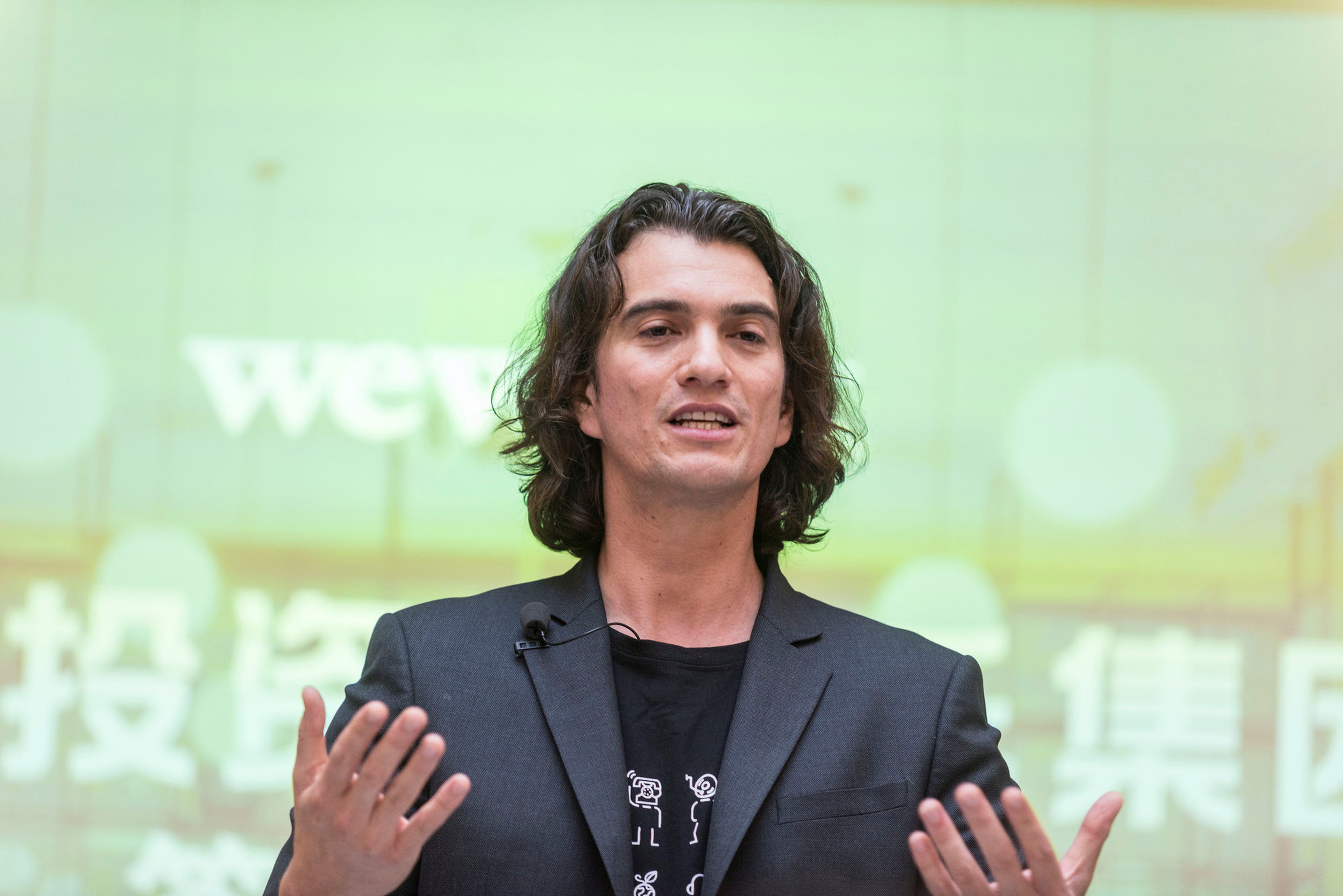 El CEO de WeWork, Adam Neumann