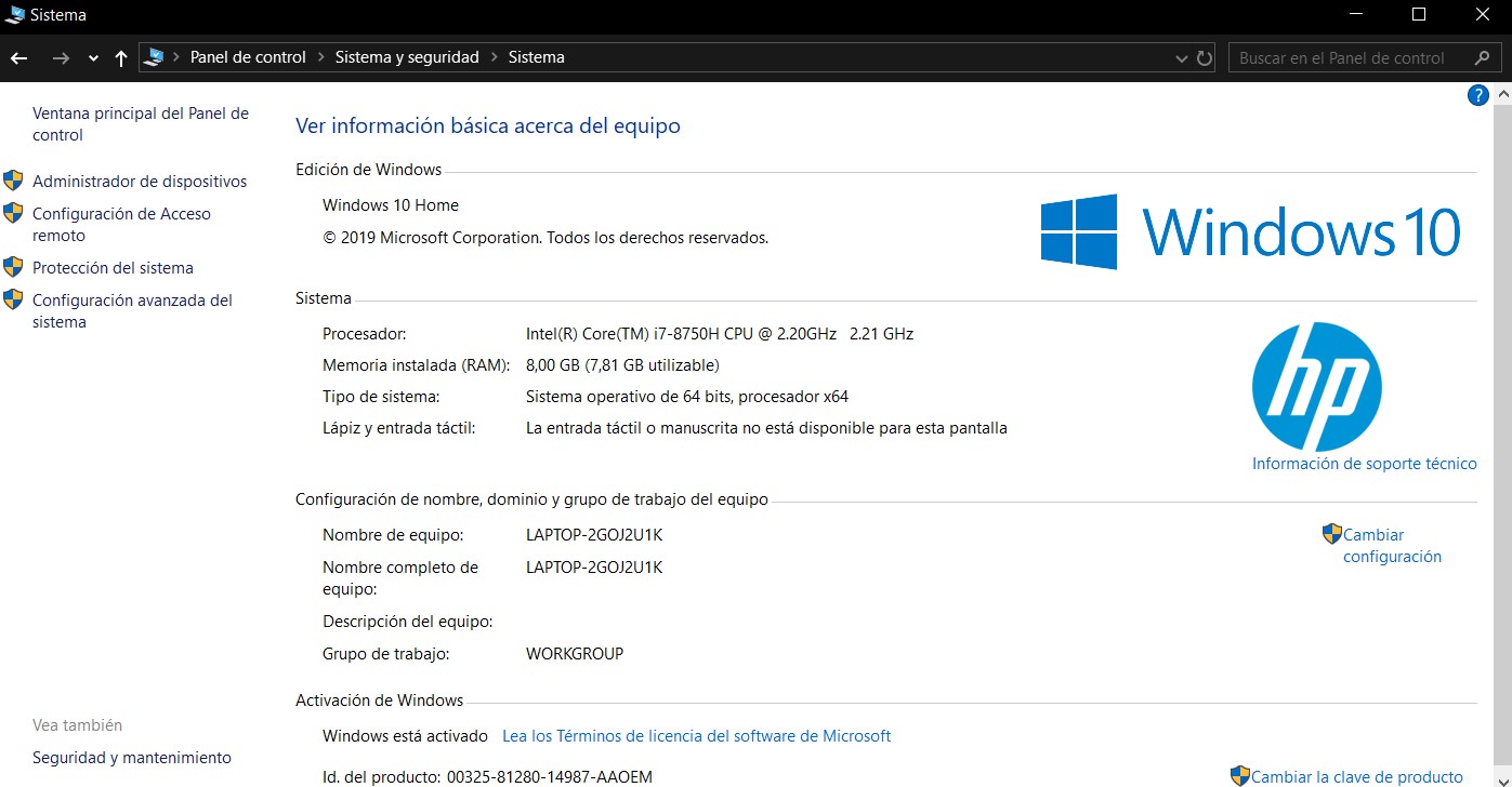 Checar tarjeta de video windows 10 hot sale