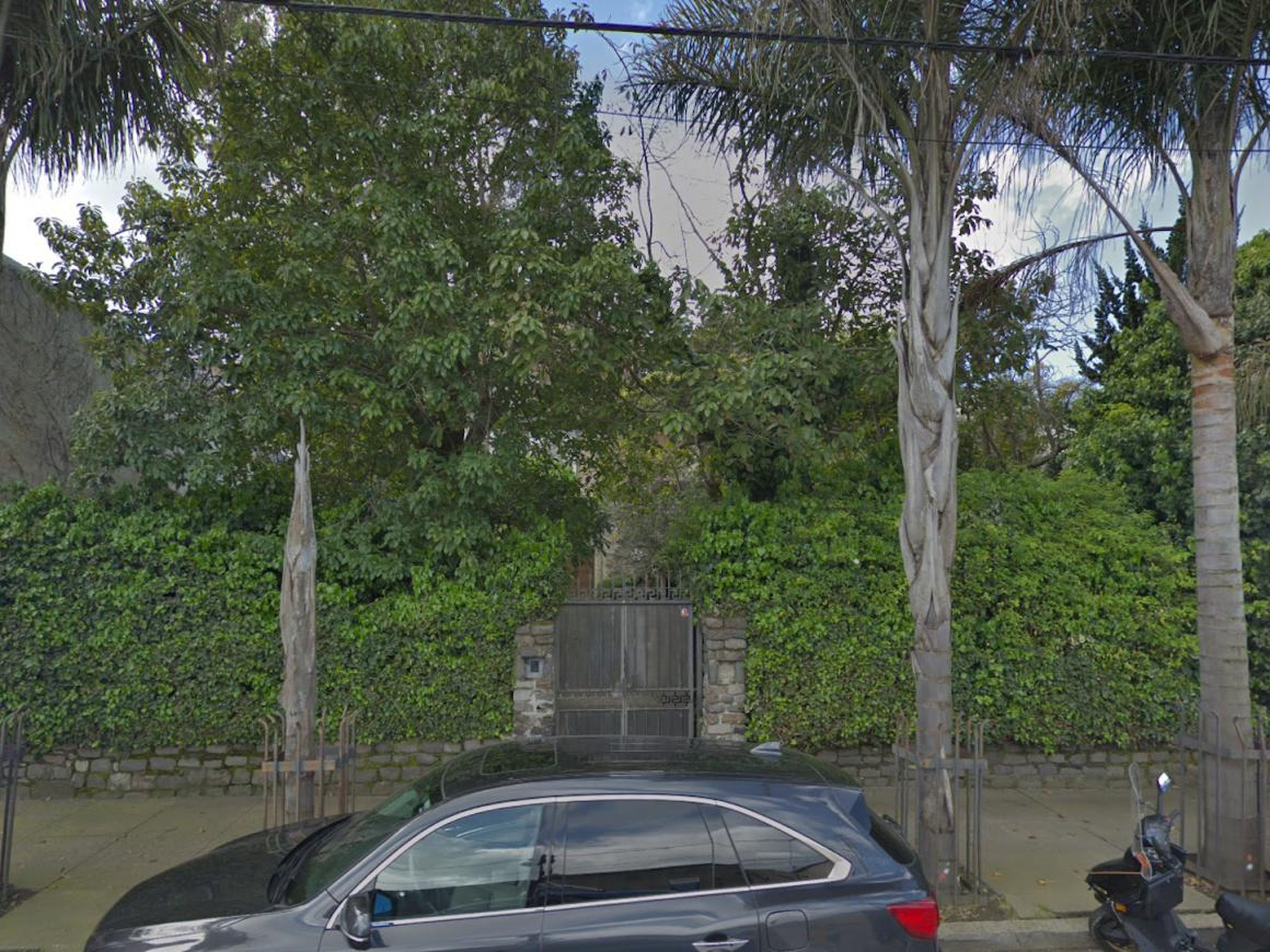 Good luck trying to spot San Francisco’s Albion Castle at 881 Innes Ave. from the street — the property is shielded by high fences and towering trees.