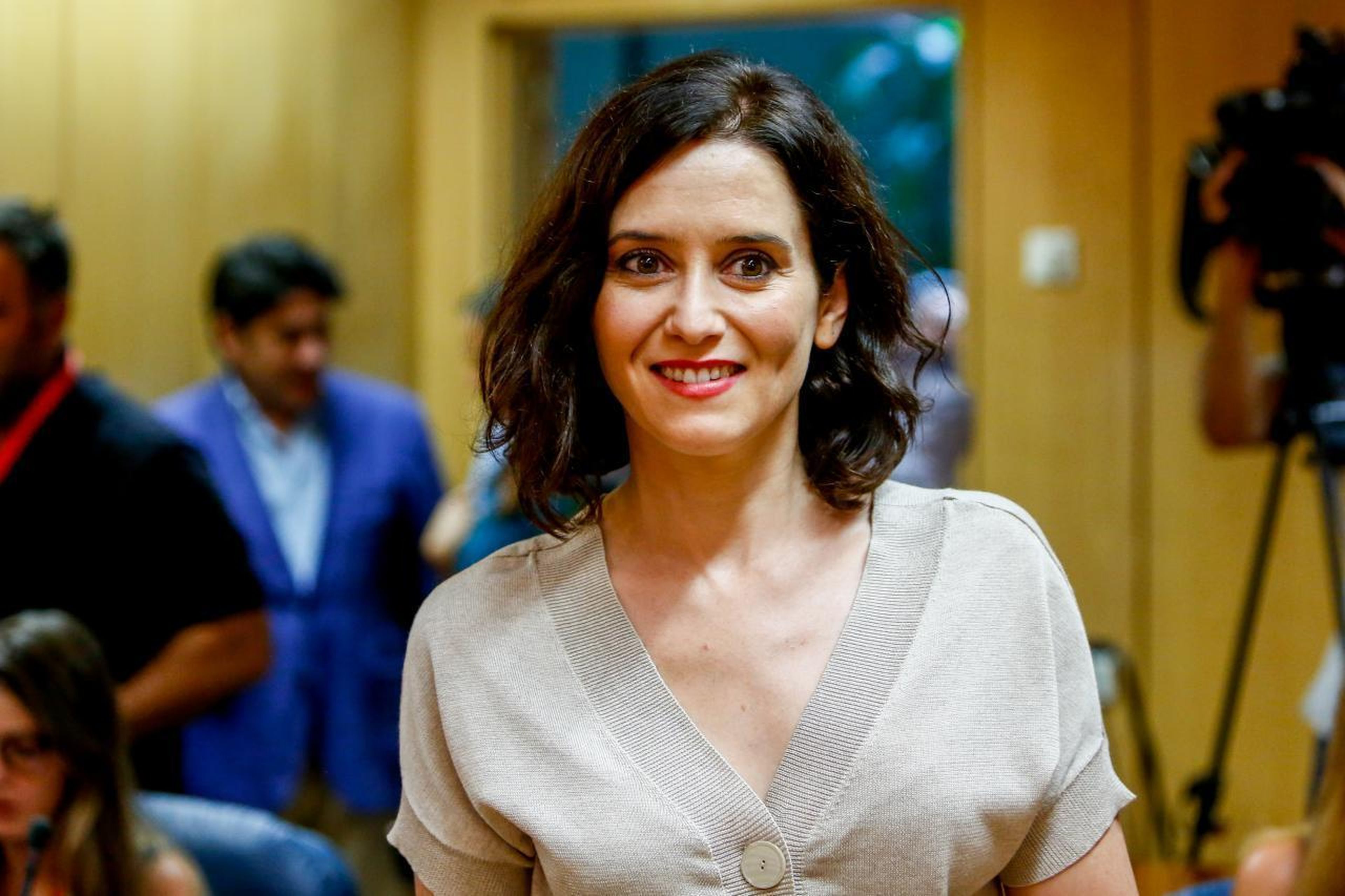 La candidata del PP a presidir la Comunidad de Madrid, Isabel Díaz-Ayuso.