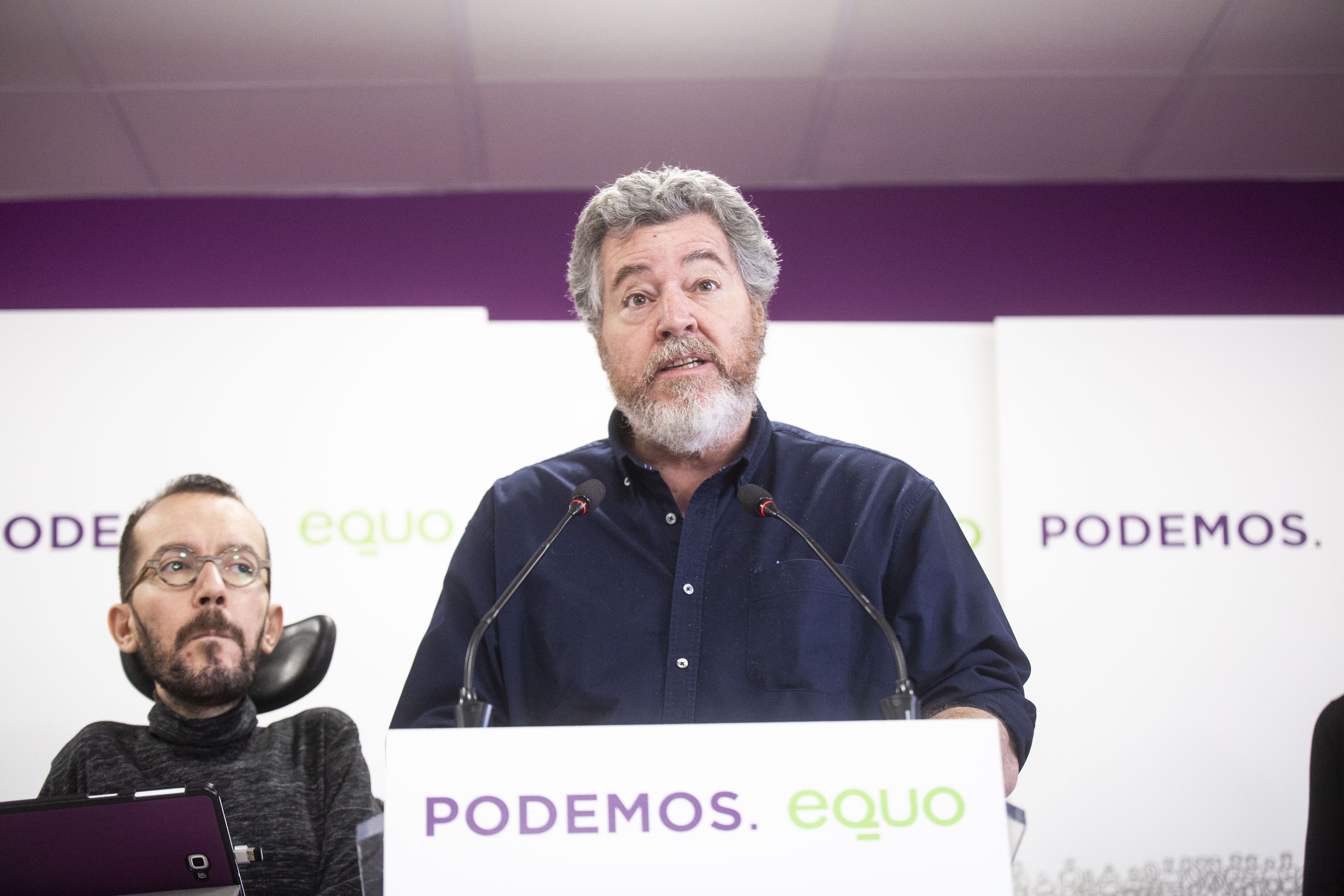 Juantxo López de Uralde, de Equo, y miembro del grupo parlamentario Unidas Podemos.