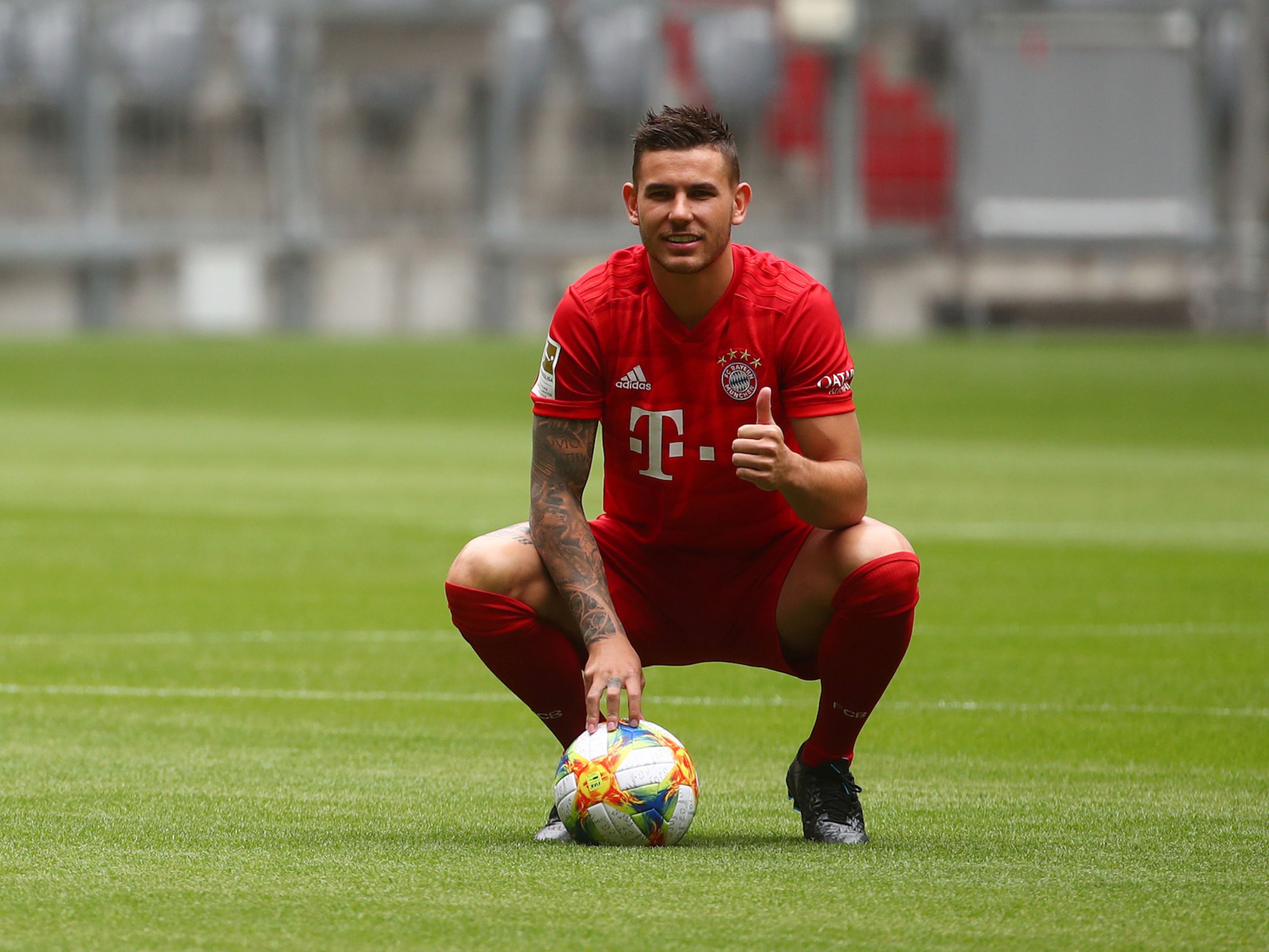 Lucas Hernández, defensa del Bayern de Munich