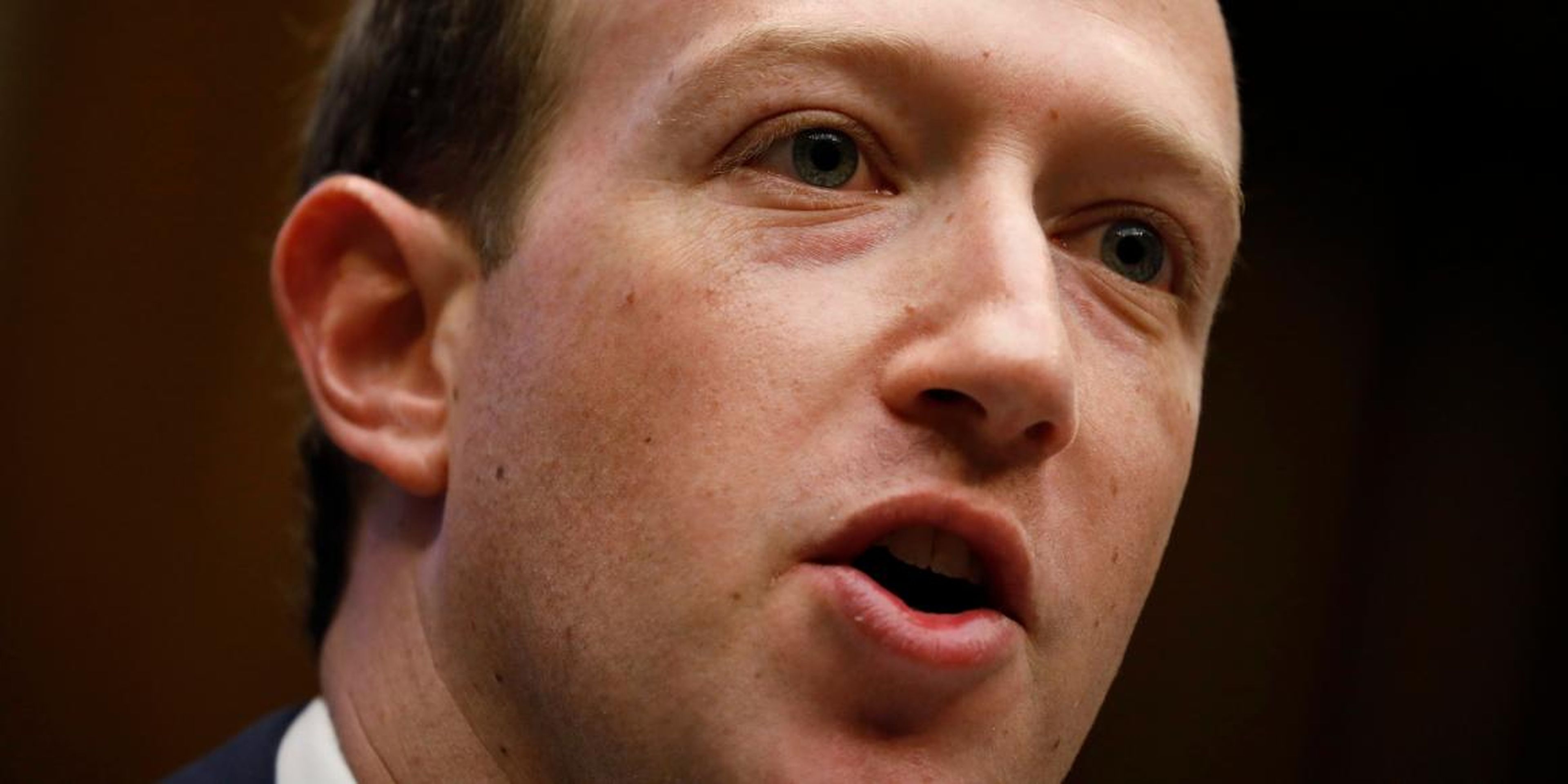 Mark Zuckerberg, CEO de la empresa matriz de Instagram, Facebook.