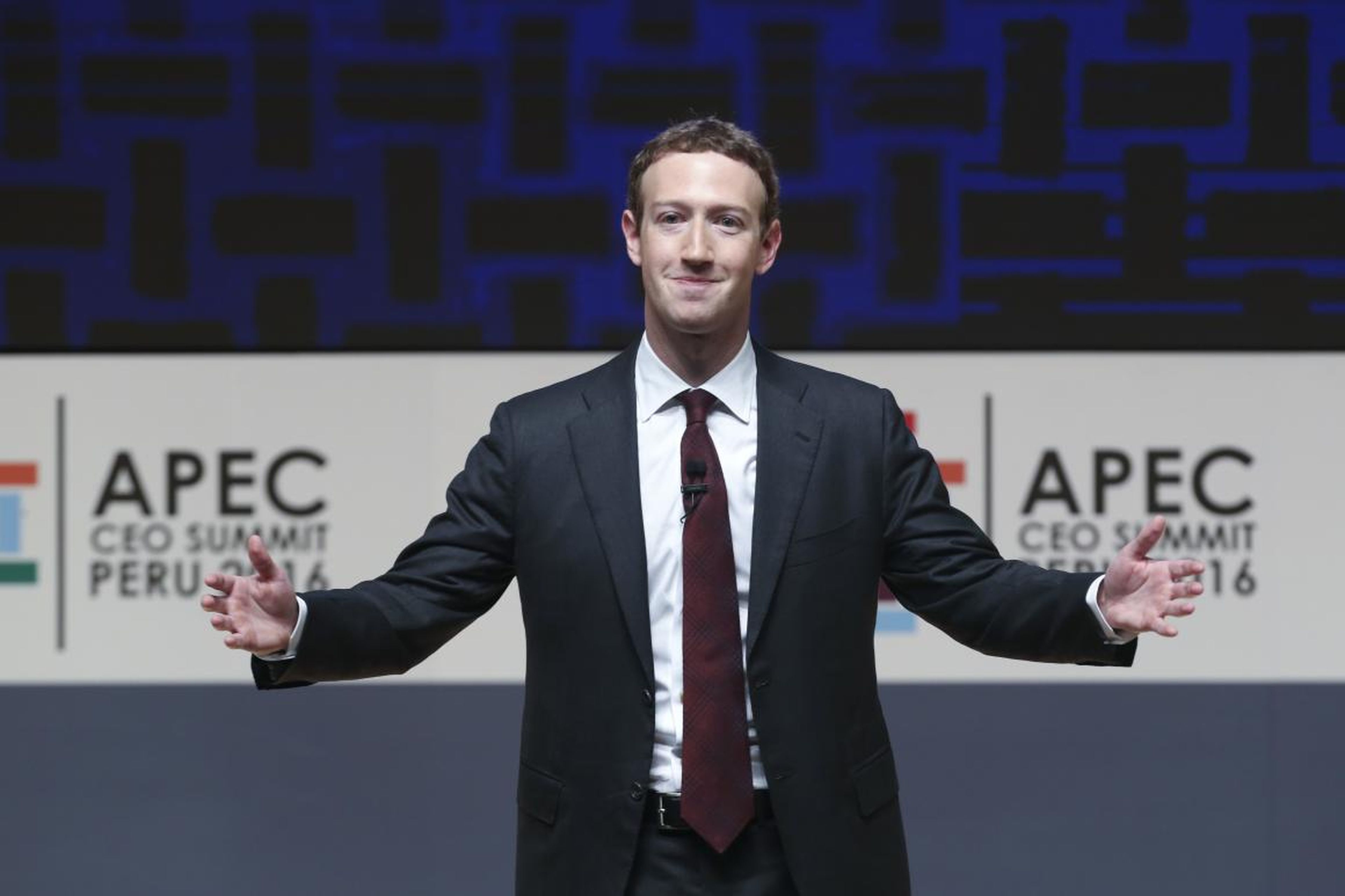 Mark Zuckerberg, presidente y CEO de Facebook.