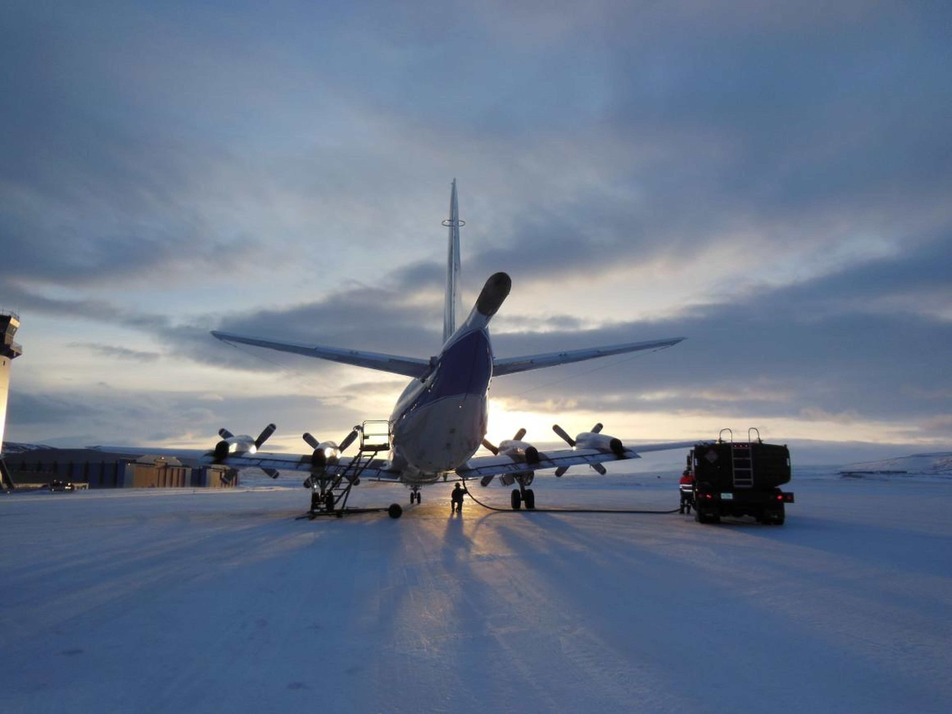 Base Aérea Thule en Groenlandia el 21 de marzo de 2013.