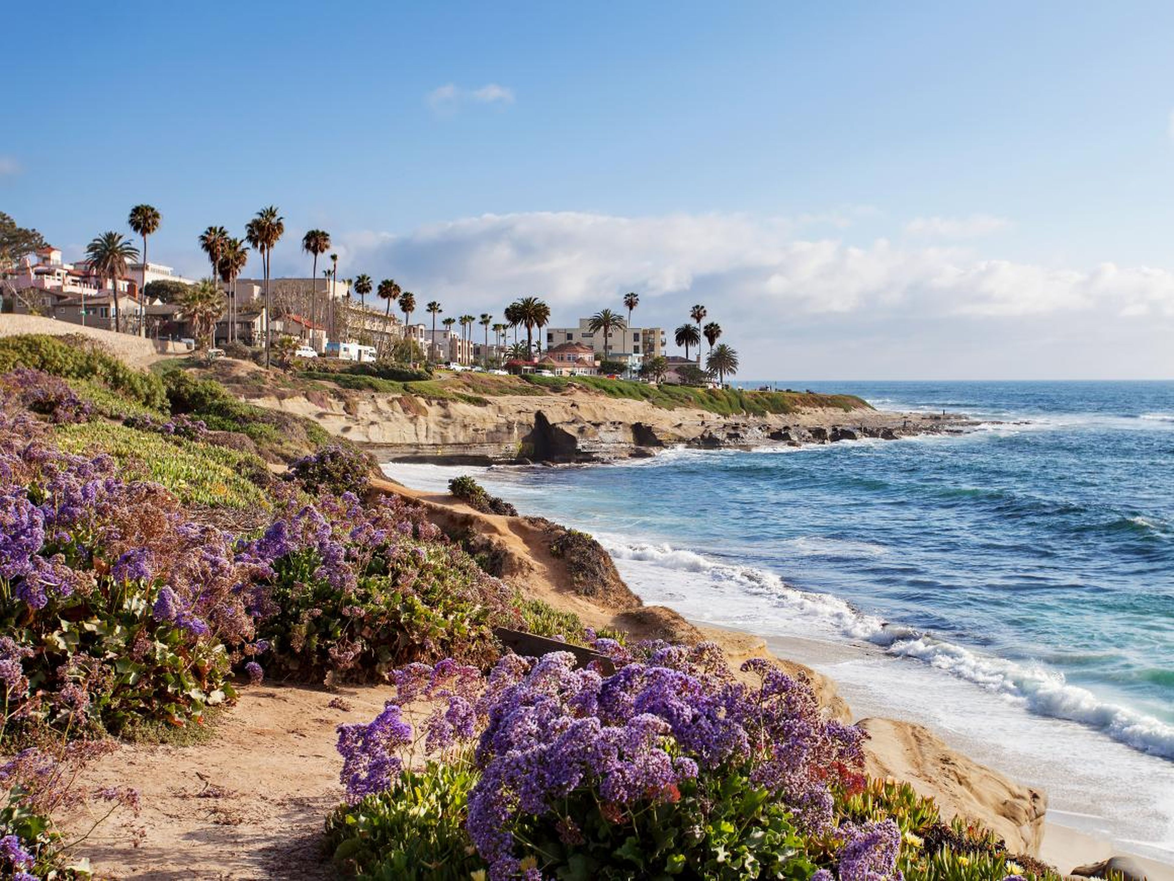 The real-life house is in La Jolla, a ritzy resort community 12 miles north of San Diego that's known for its scenic shoreline and multimillion-dollar homes.