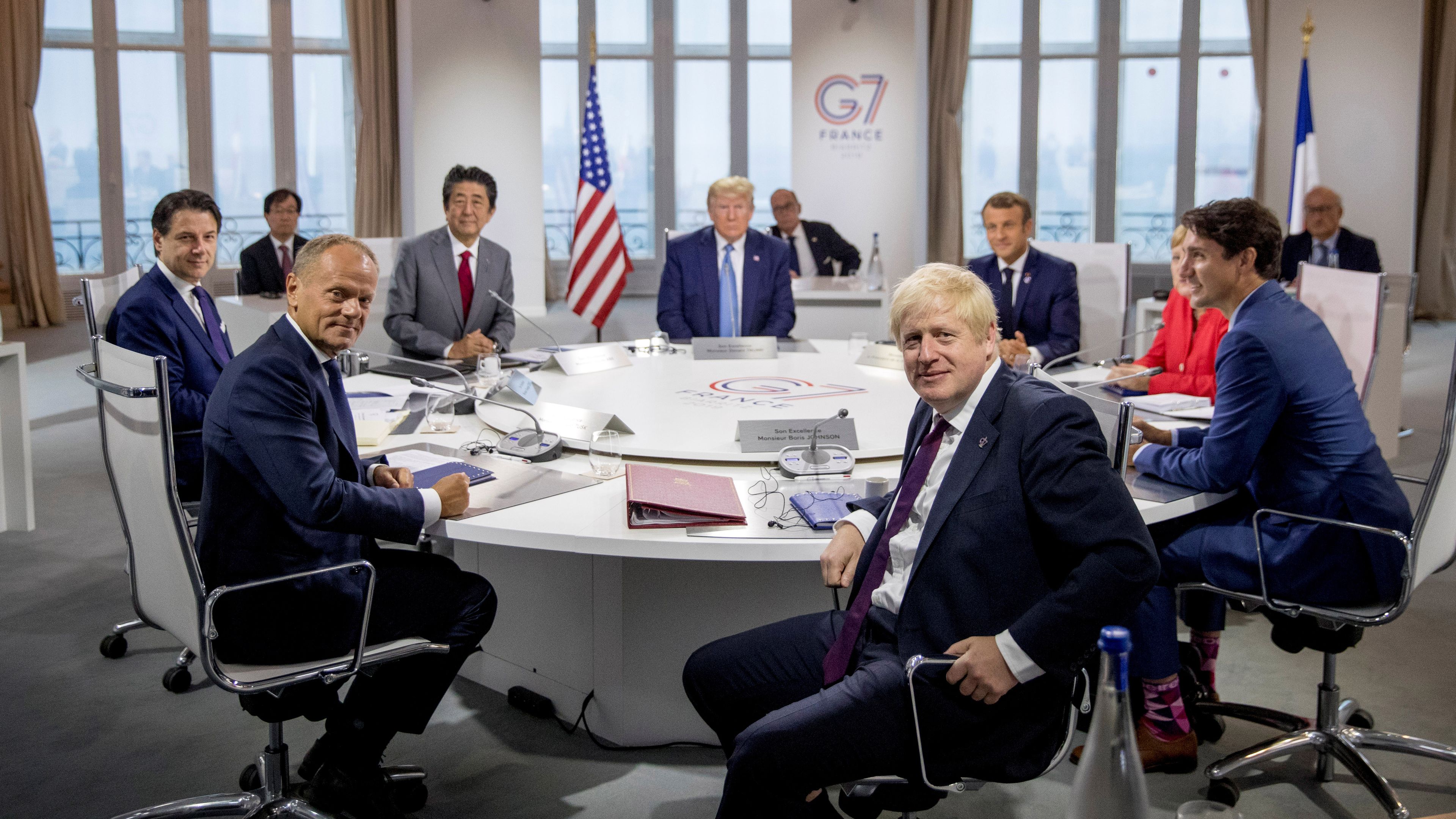 Reunión del G7.