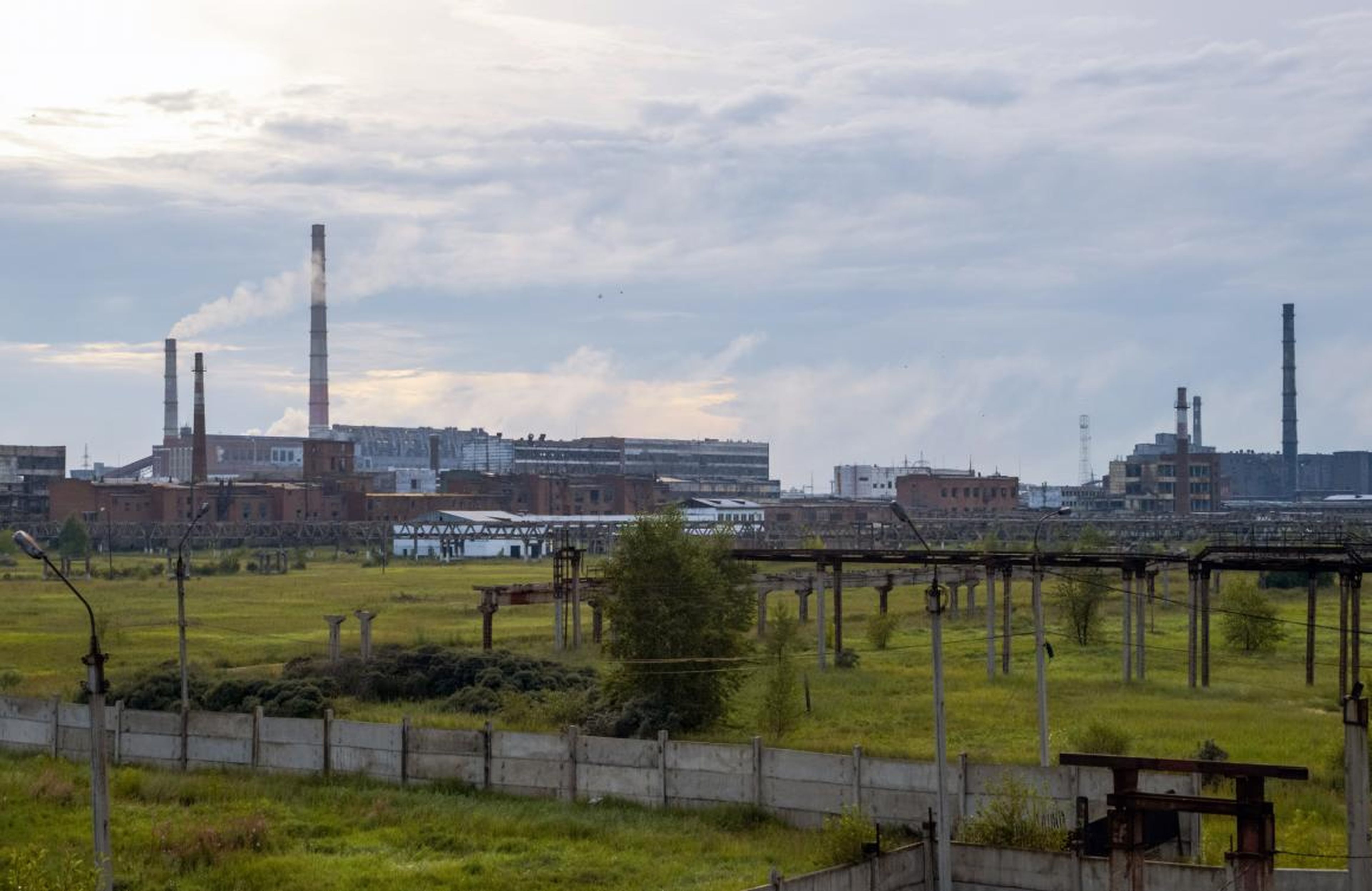 La planta de Usolyekhimprom en el sudeste de Rusia.