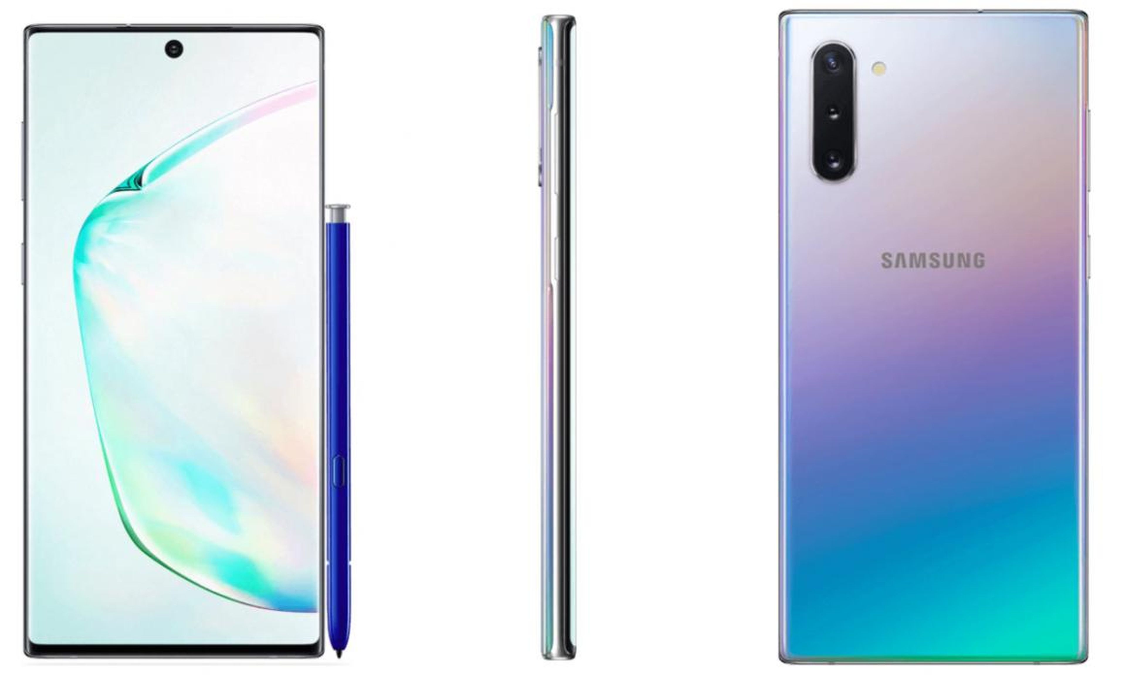 We're expecting a clean and gorgeous design for the Galaxy Note 10, which reportedly has an in-display fingerprint sensor, a triple-lens camera system, and the same "Infinity O" OLED screen as the Galaxy S10, with the same hole