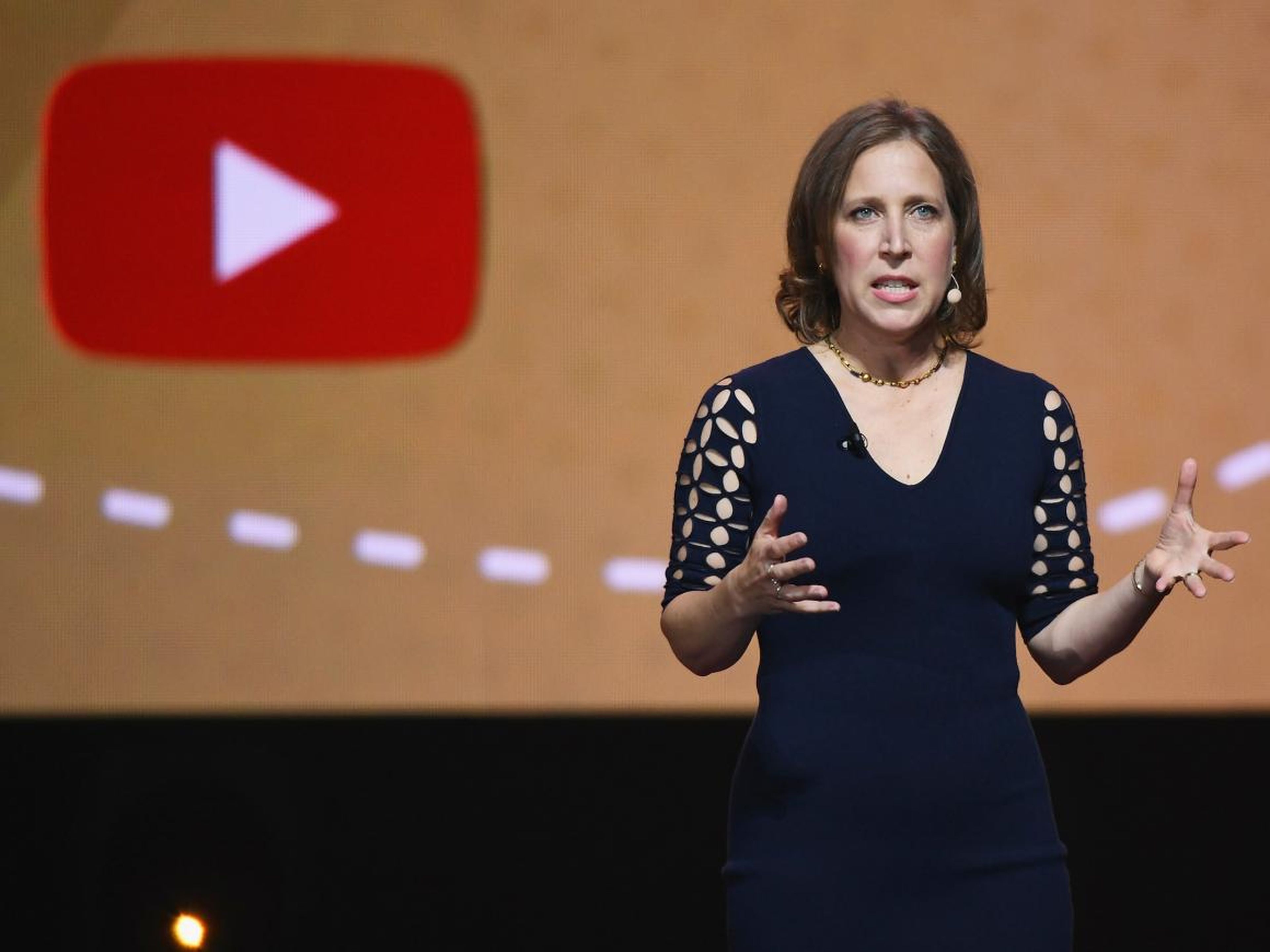 La CEO de YouTube, Susan Wojcicki.