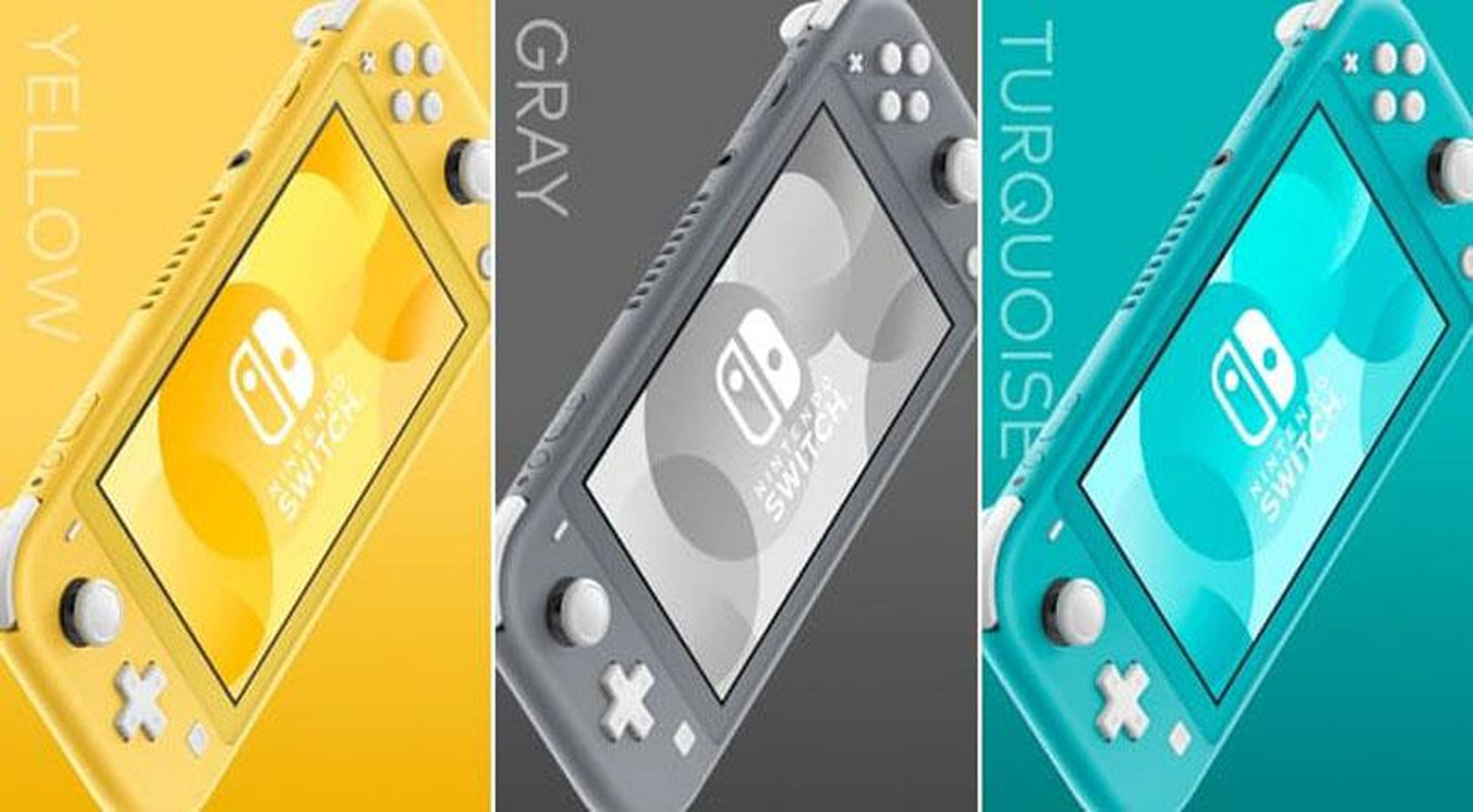 6. The Switch Lite comes in three colors: Yellow, Grey, and Turquoise.