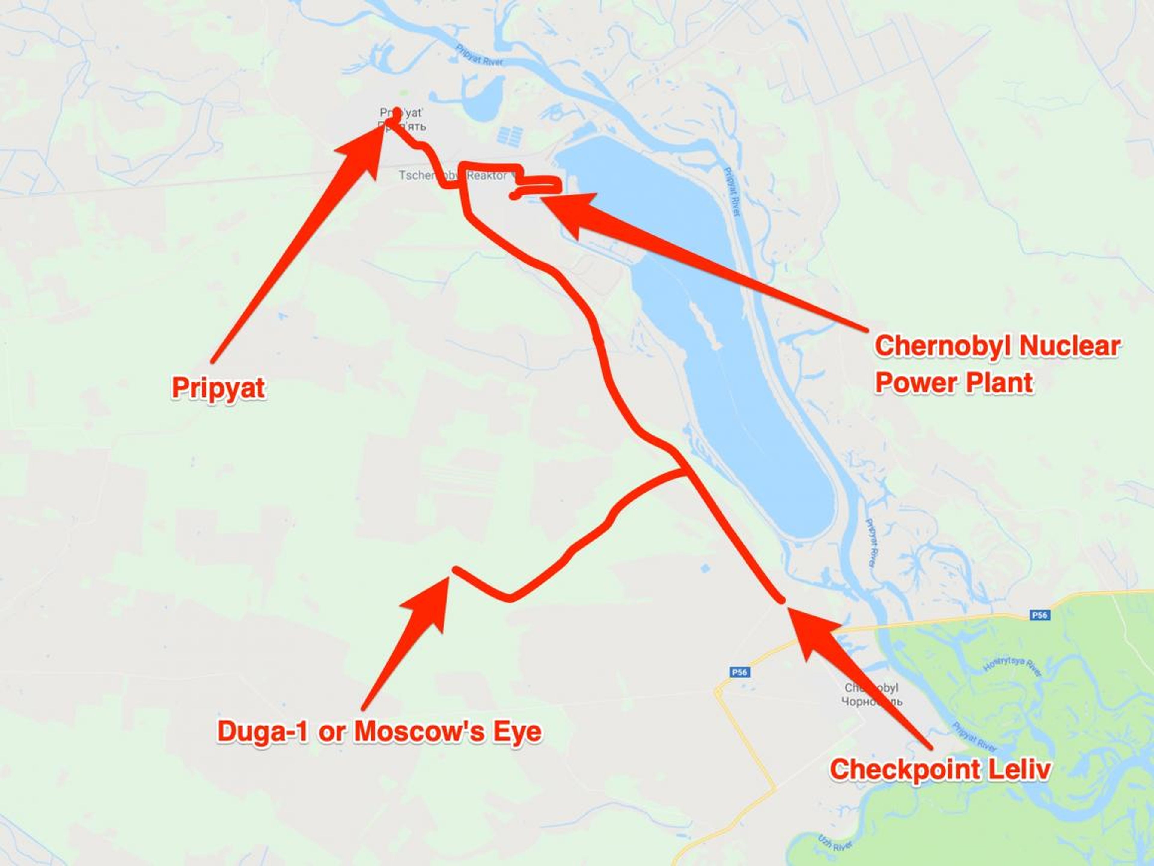 El viaje de Taylor Zwick a través de la zona de exclusión de Chernobyl con Chernobyl Tour.