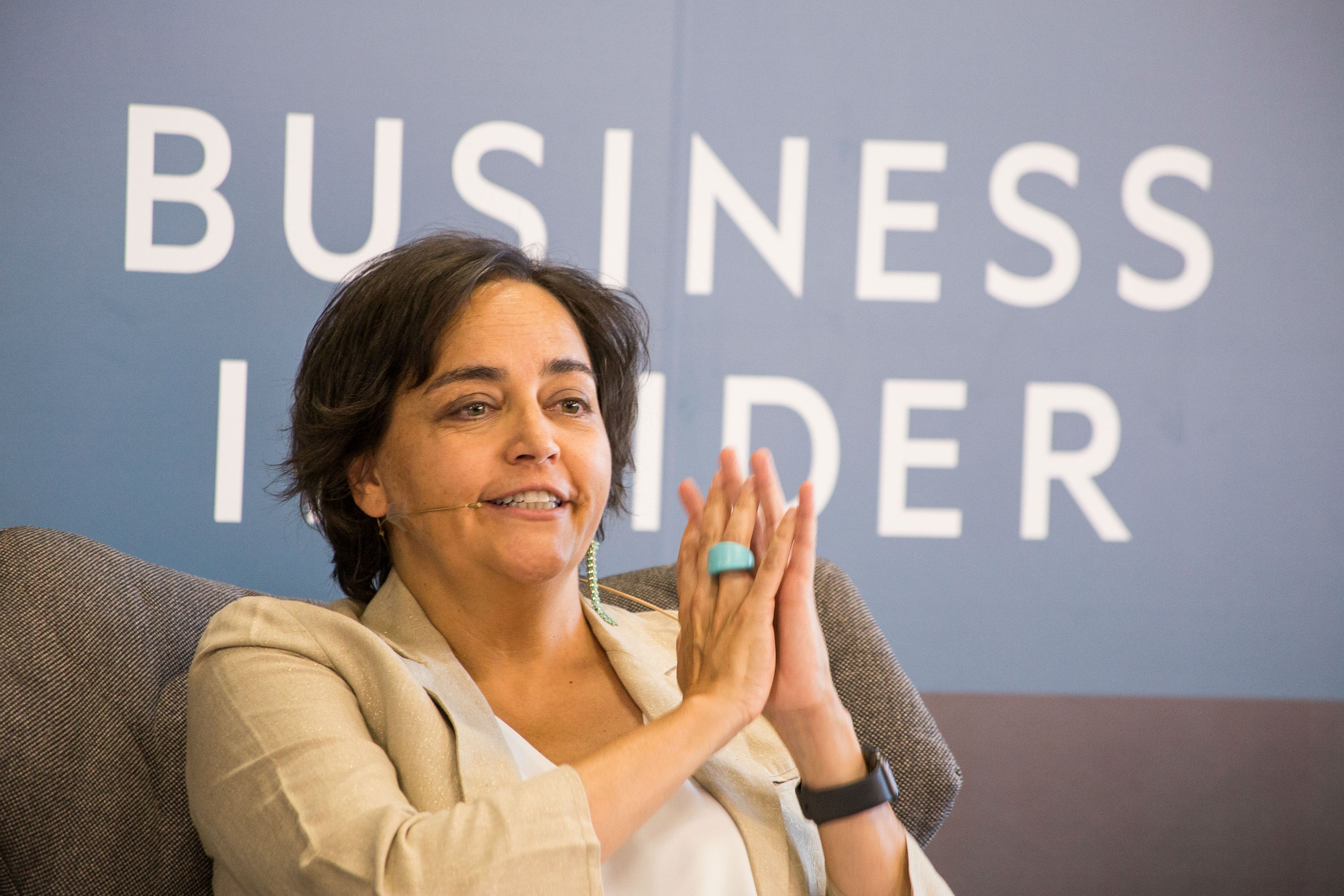 Almudena Román, directora general de Banca para Particulares de ING España.