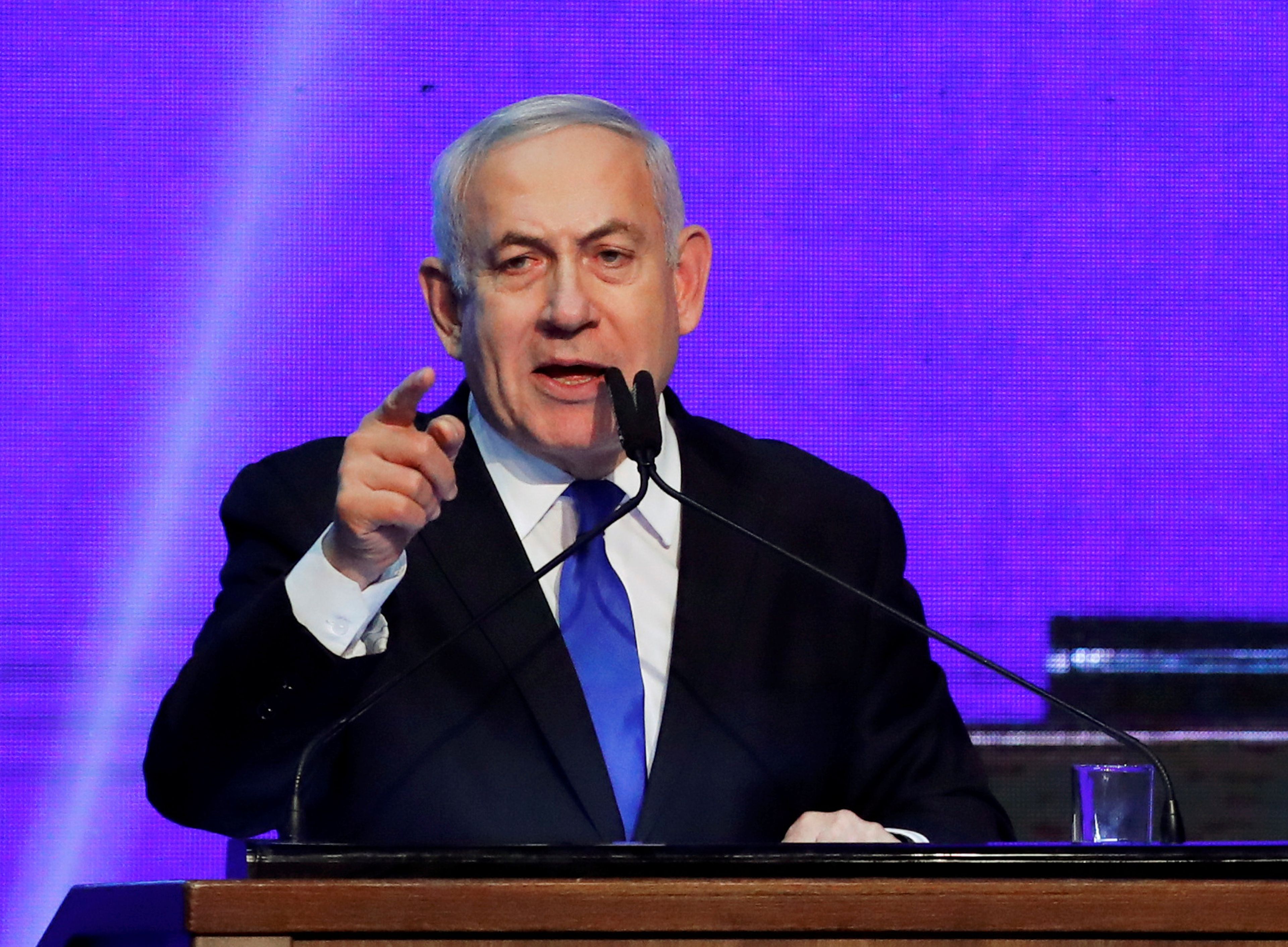Benjamín Netanyahu, primer ministro israelí.