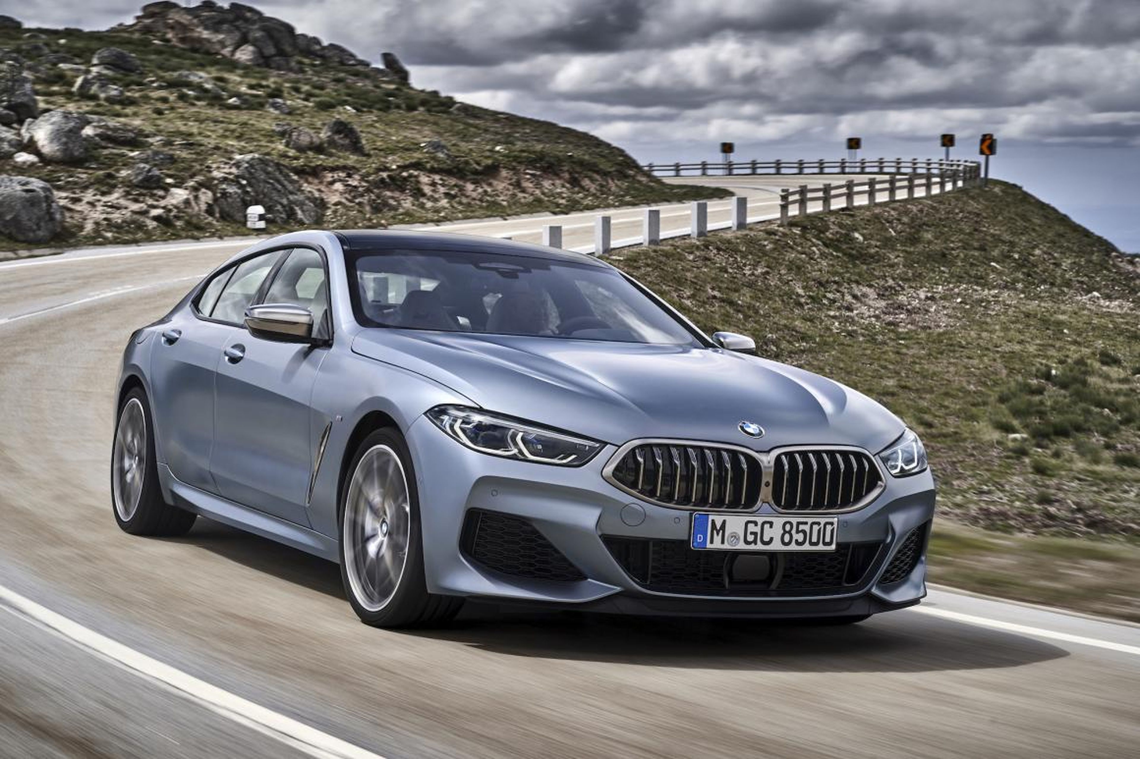 The BMW 8 Series Gran Coupé, a sleek and powerful sedan from the Bavarians, was also in Frankfurt.