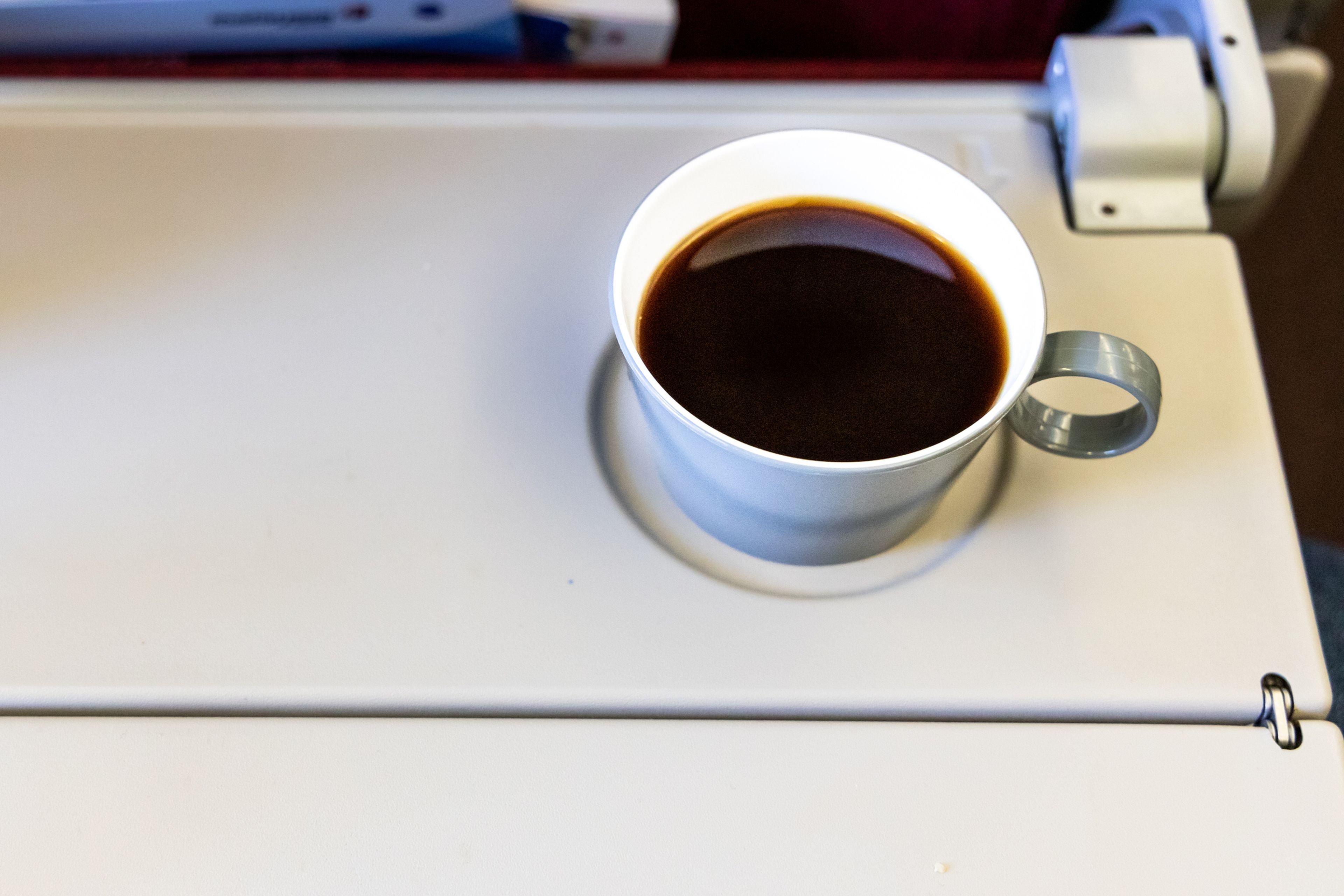Café en el avión