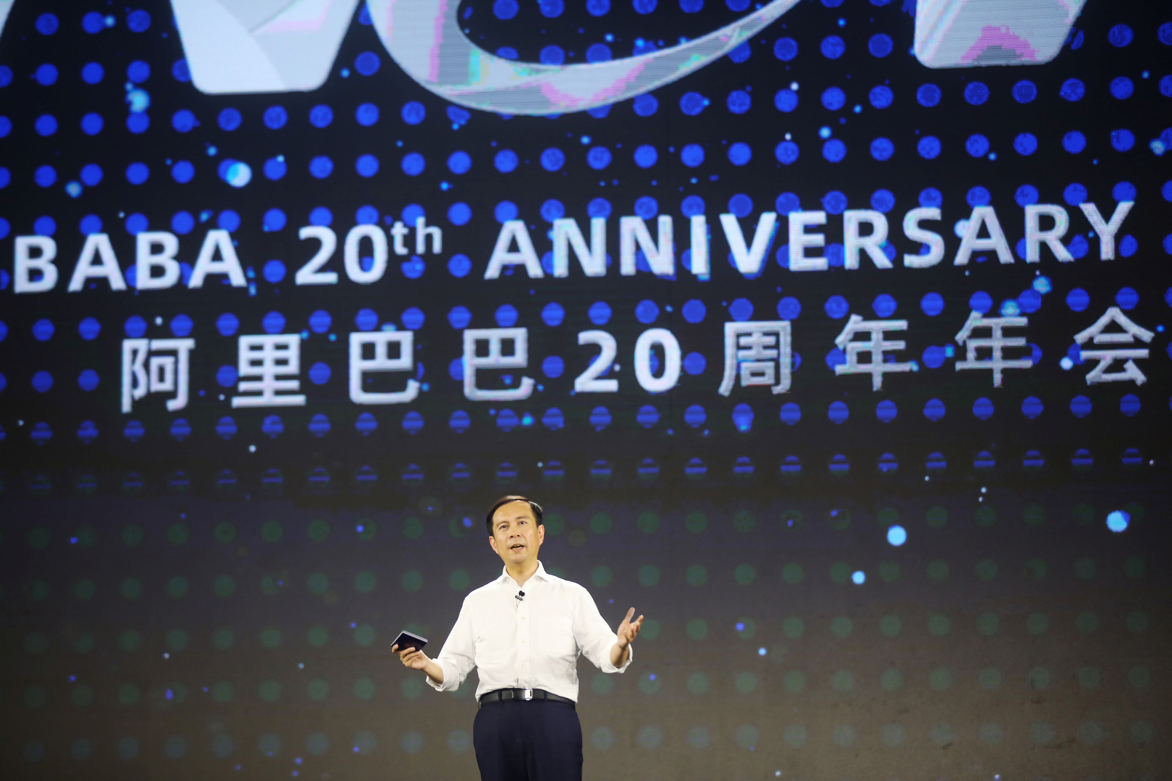 El CEO y presidente de Alibaba, Daniel Zhang.
