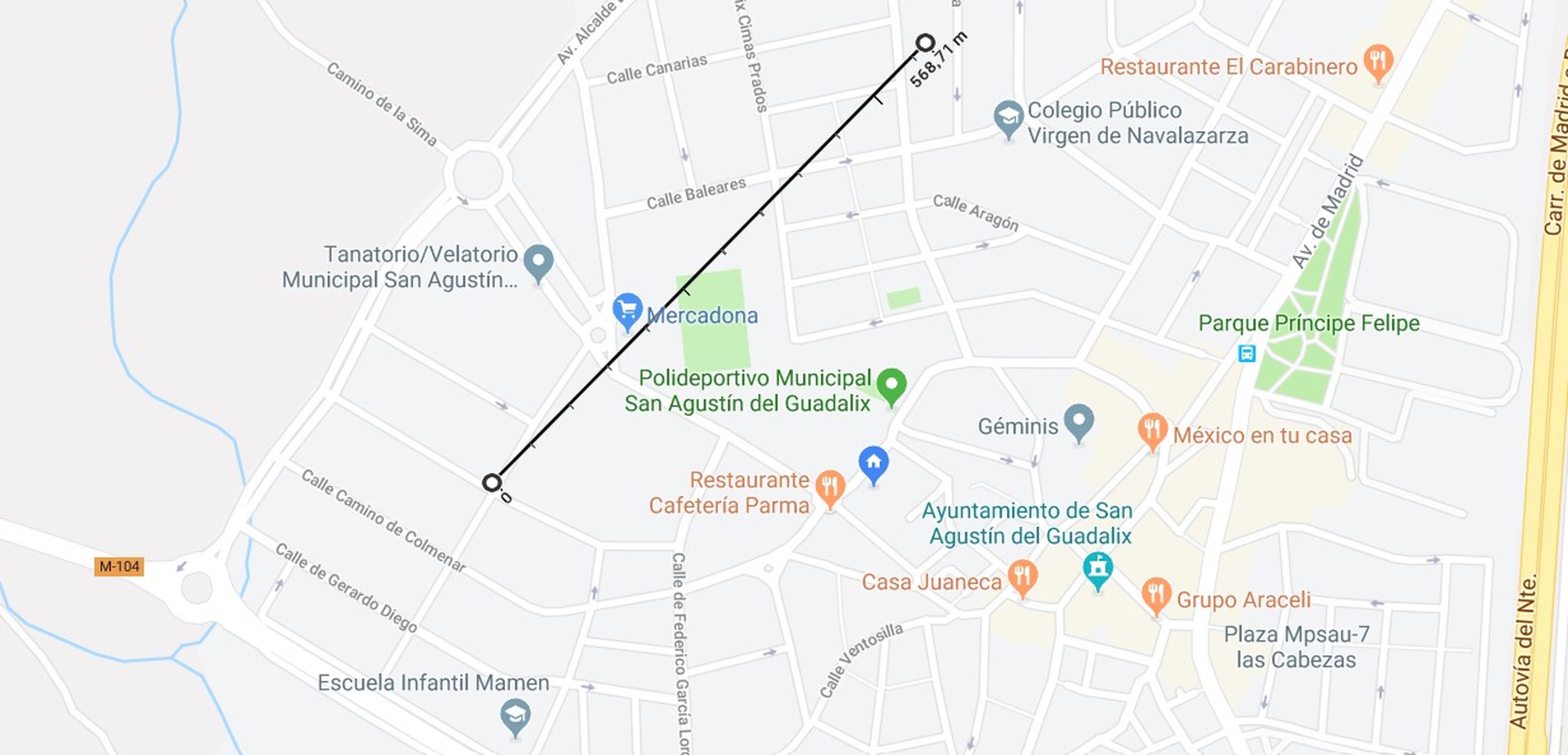 rescate Frustrante excepto por Cómo medir la distancia entre dos puntos en Google Maps | Business Insider  España