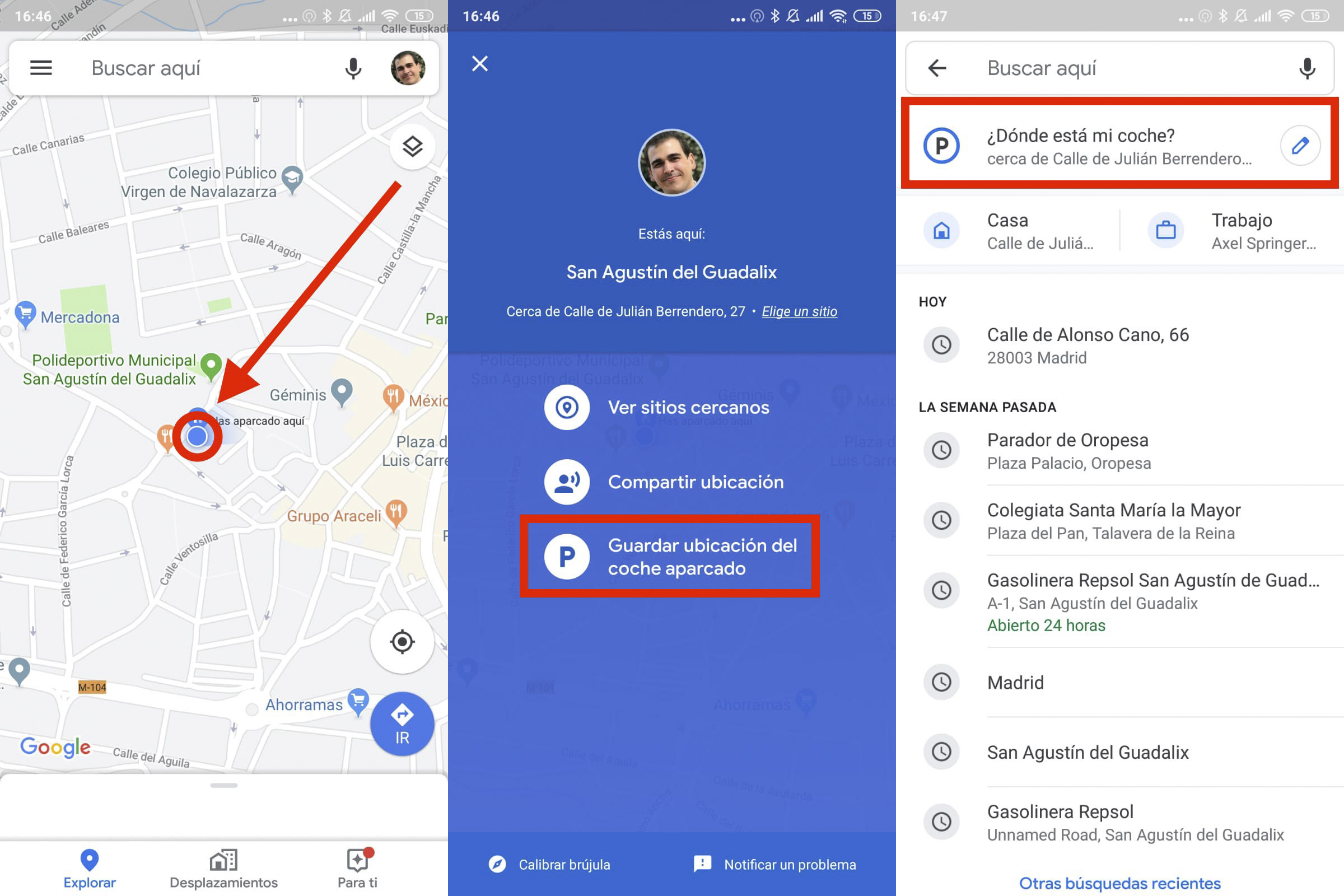 Cómo Saber Dónde Está Aparcado Tu Coche En Google Maps Y Olvidarte Para ...