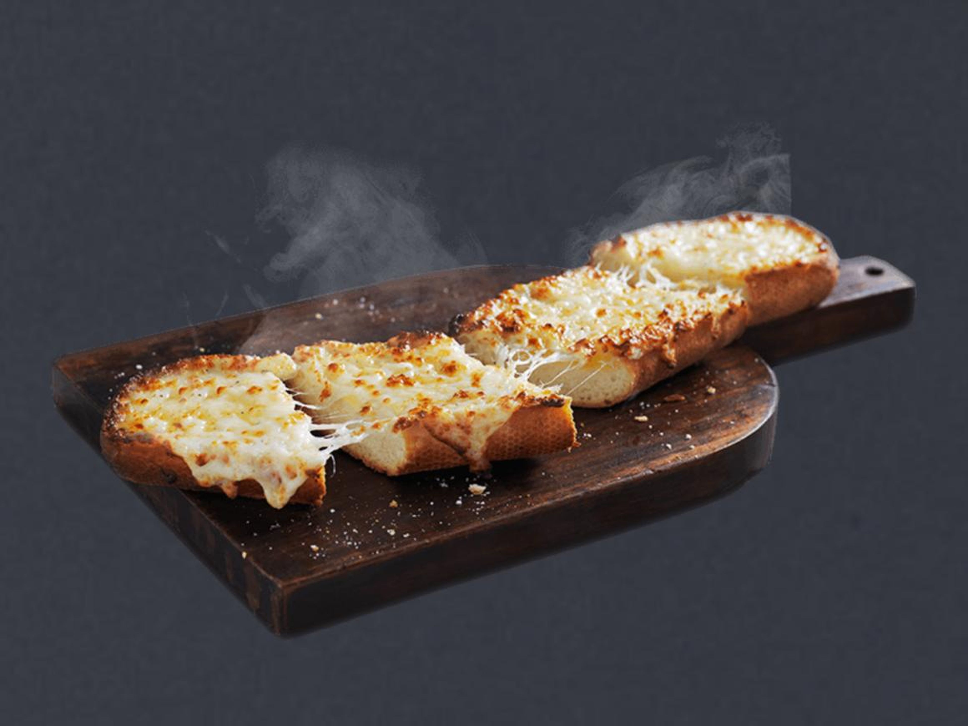 Domino's cheesy garlic bread.