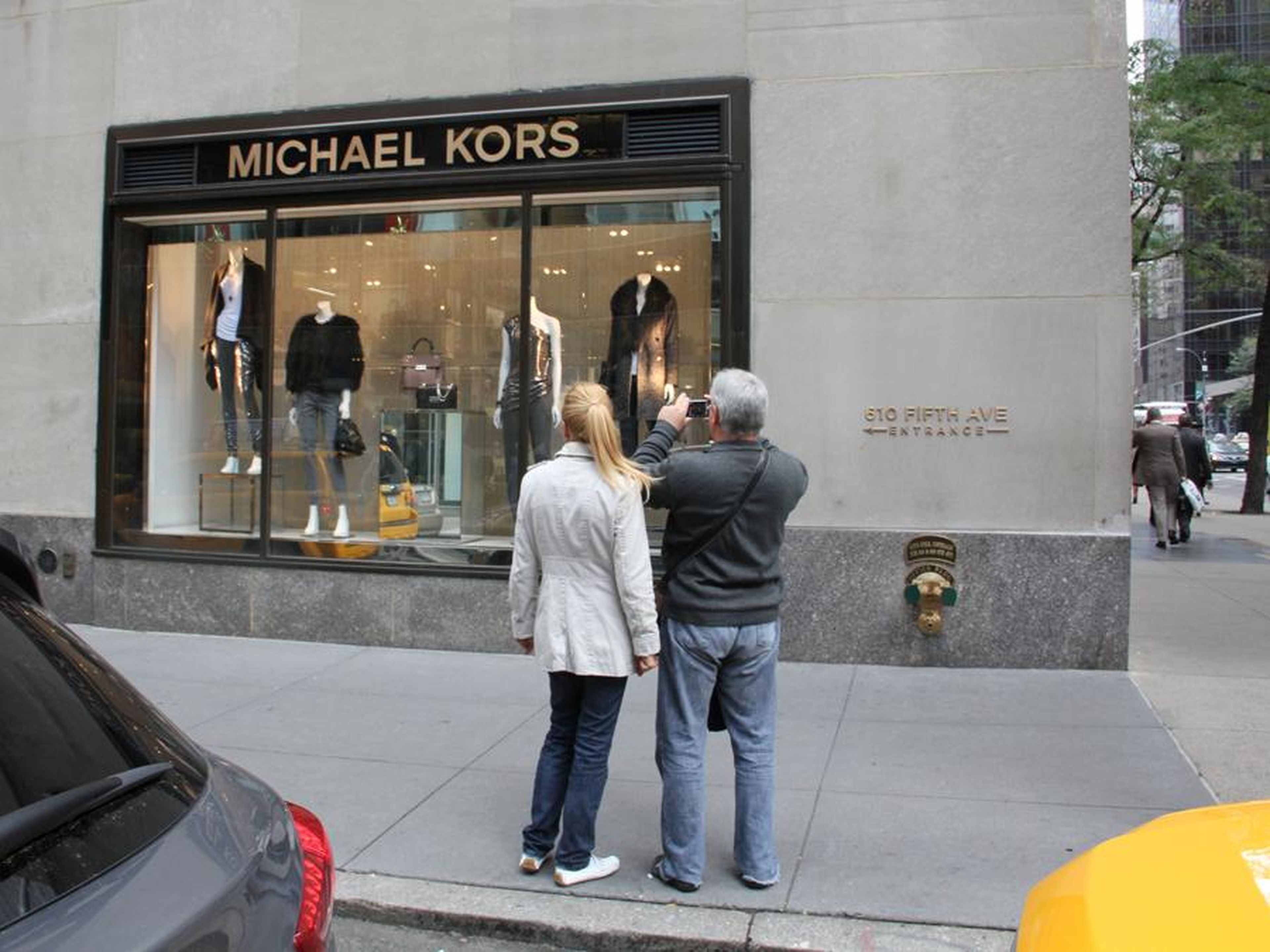Una tienda Michael Kors en Nueva York.