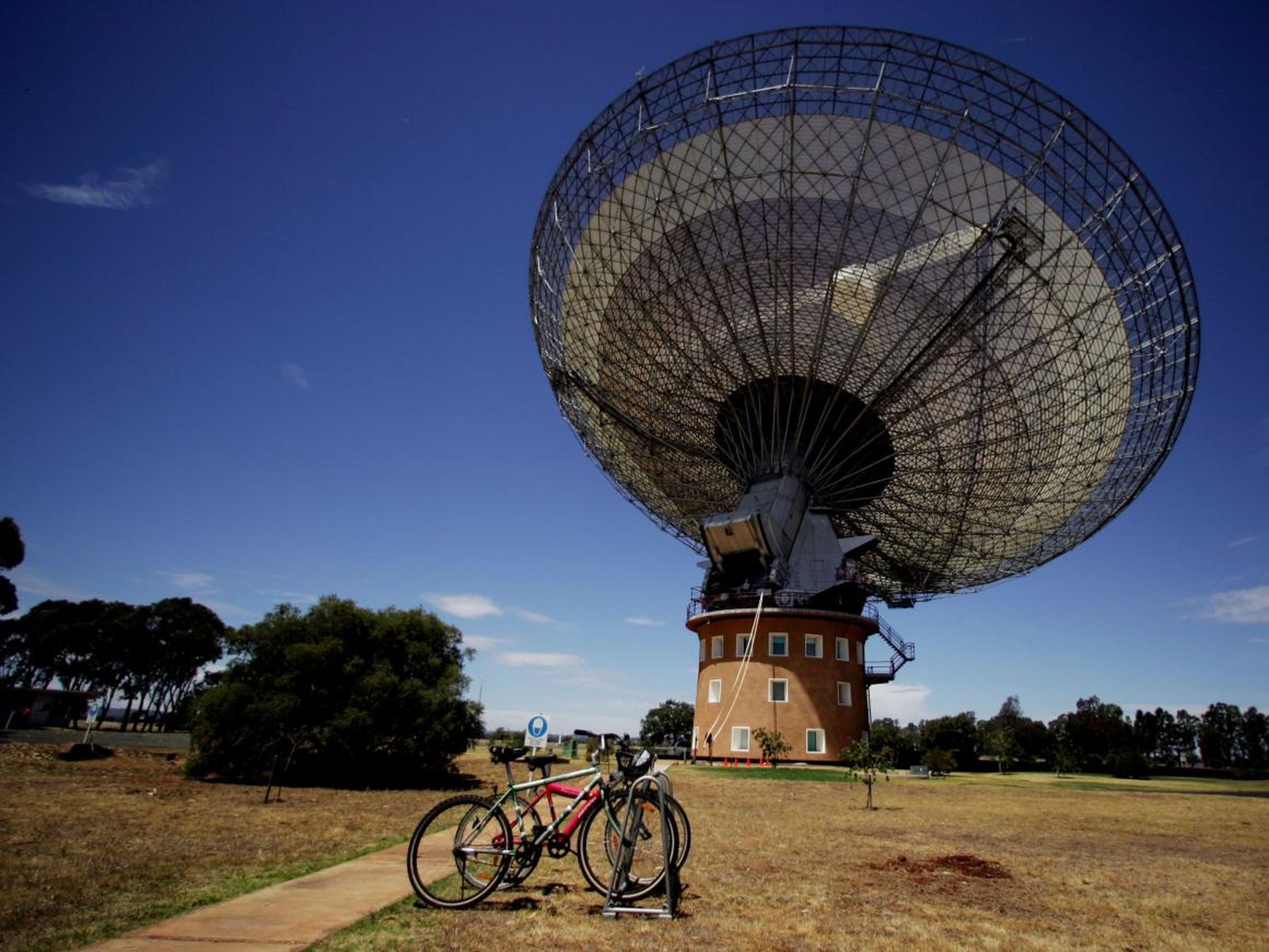 A SETI radio telescope.