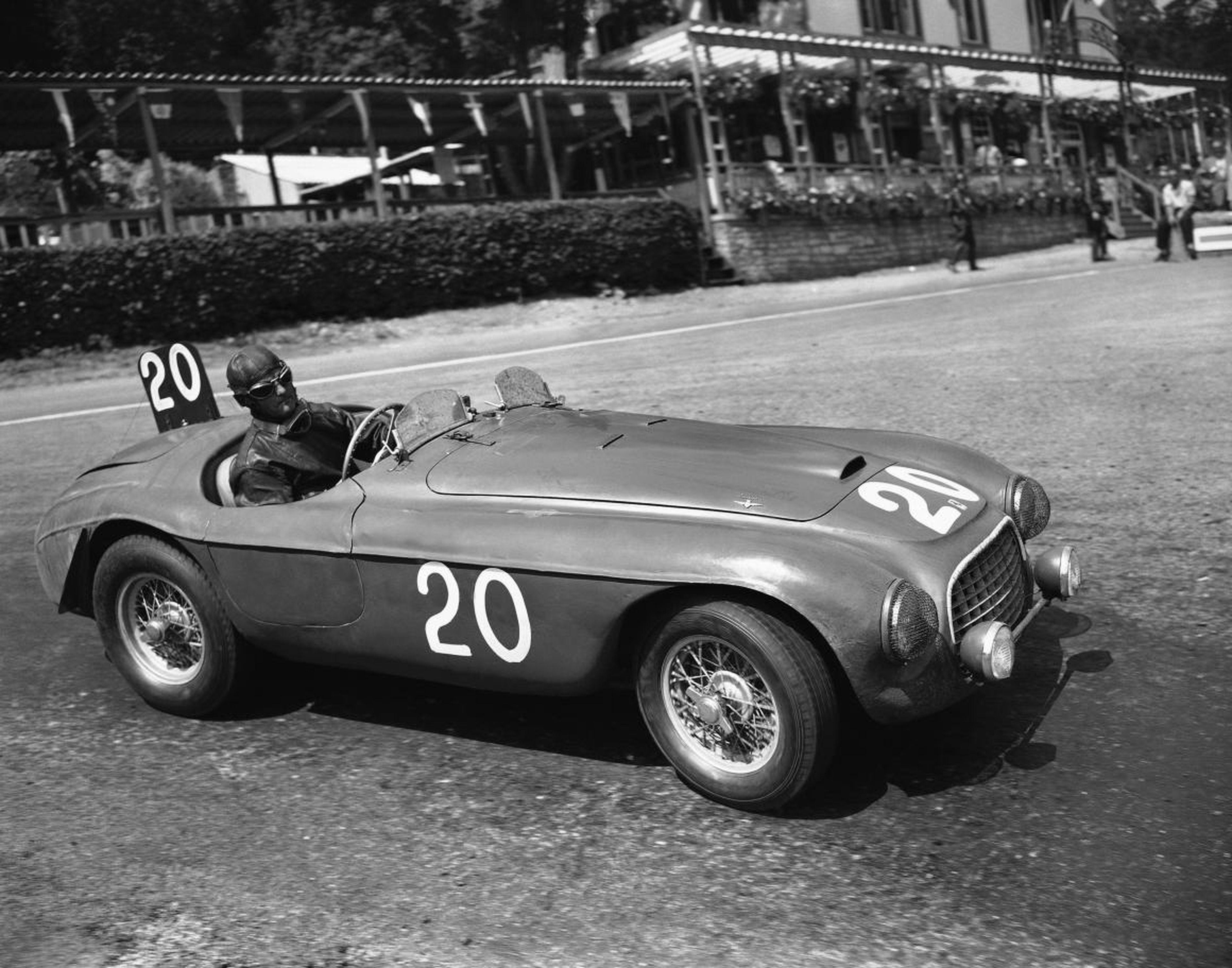Ferrari was hesitant because his company's main purpose was to win races. At that point, the only cars Ferrari sold were for privateers. Chinetti started racing and winning in Ferrari's cars around the world.