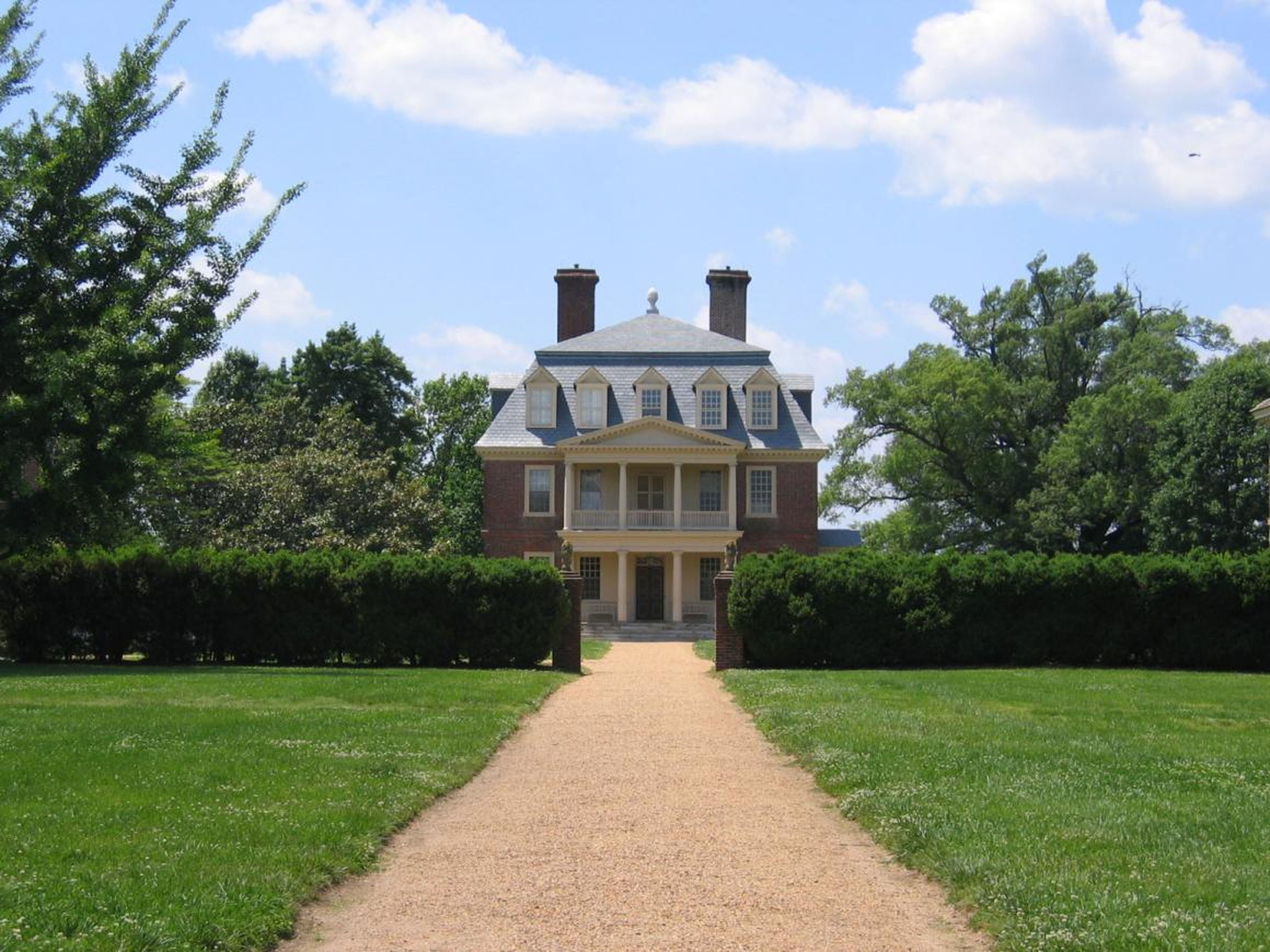 Fundado en 1638 — Shirley Plantation en Charles City, Virginia