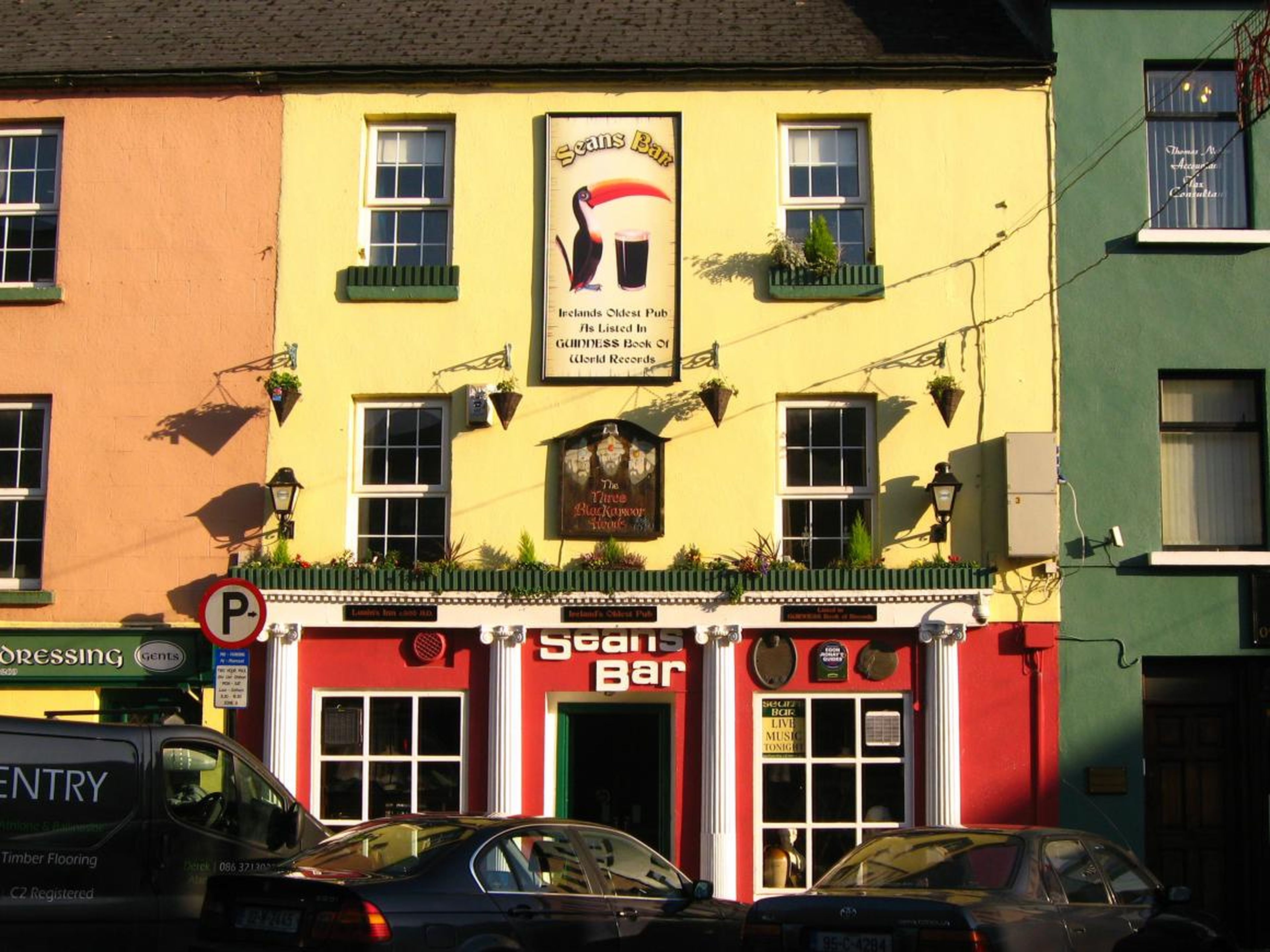 Fundado en 900 — Sean's Bar en Athlone, Irlanda