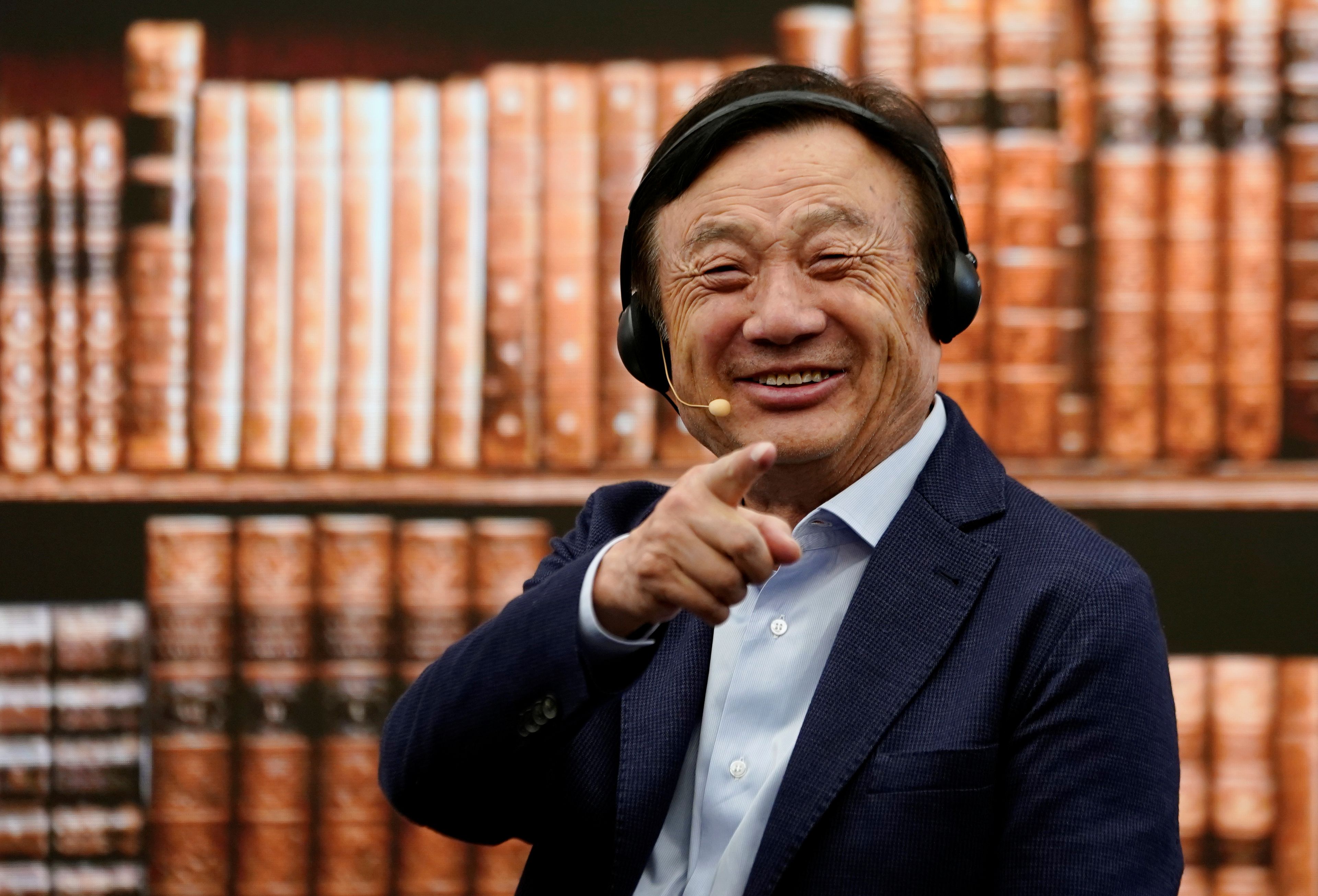 El fundador de Huawei, Ren Zhengfei.