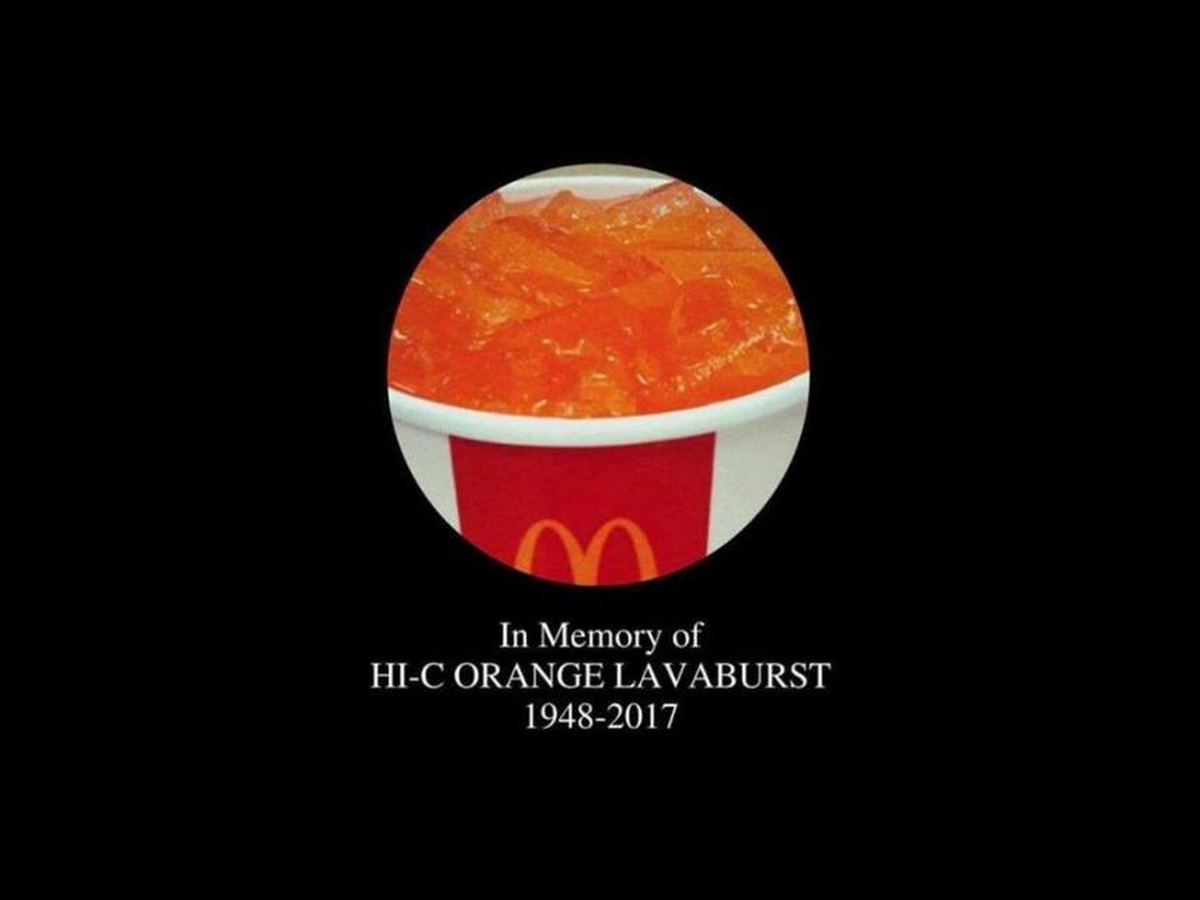 Hi- C Orange McDonald's