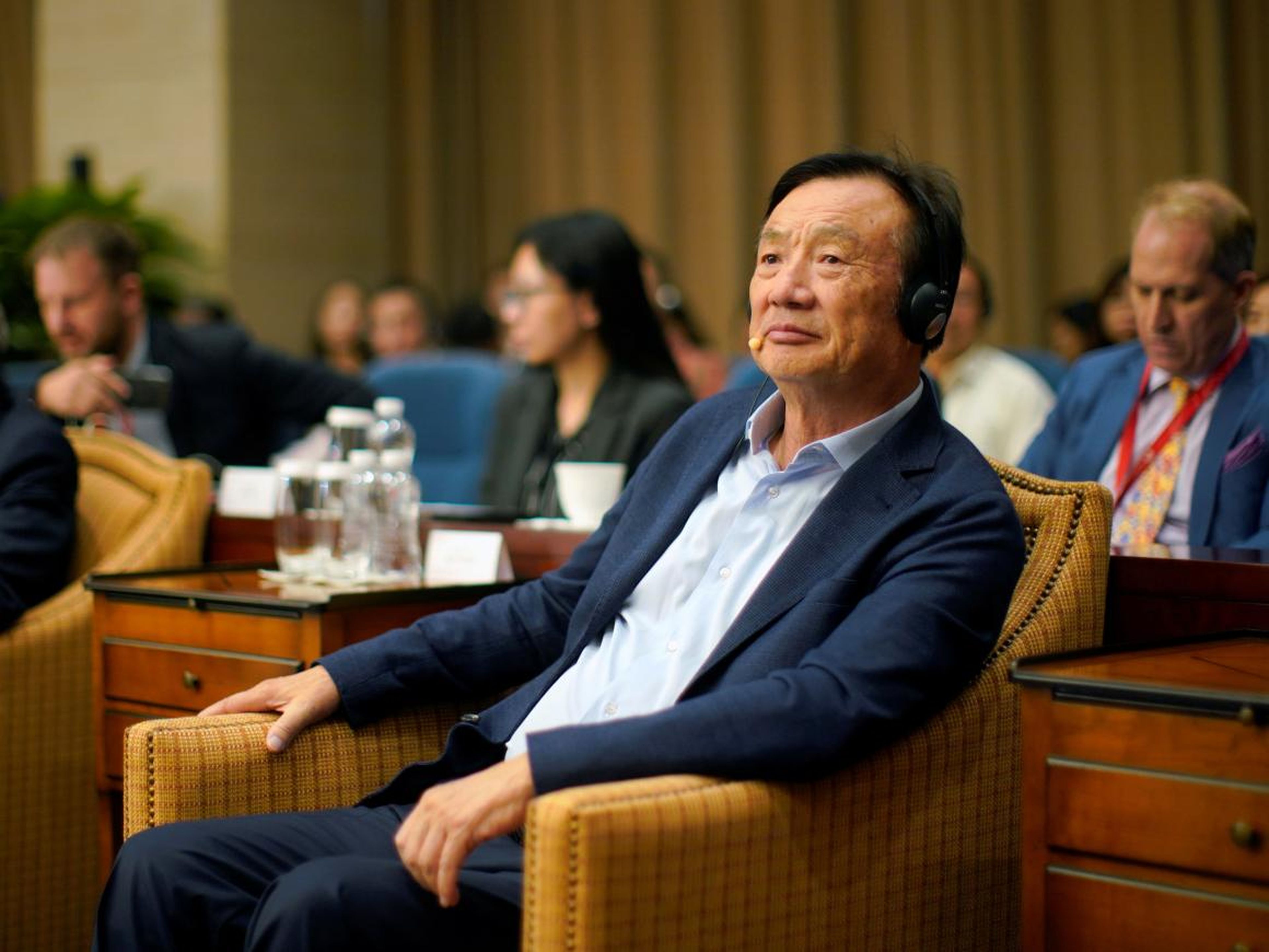 El CEO de Huawei, Ren Zhengfei.