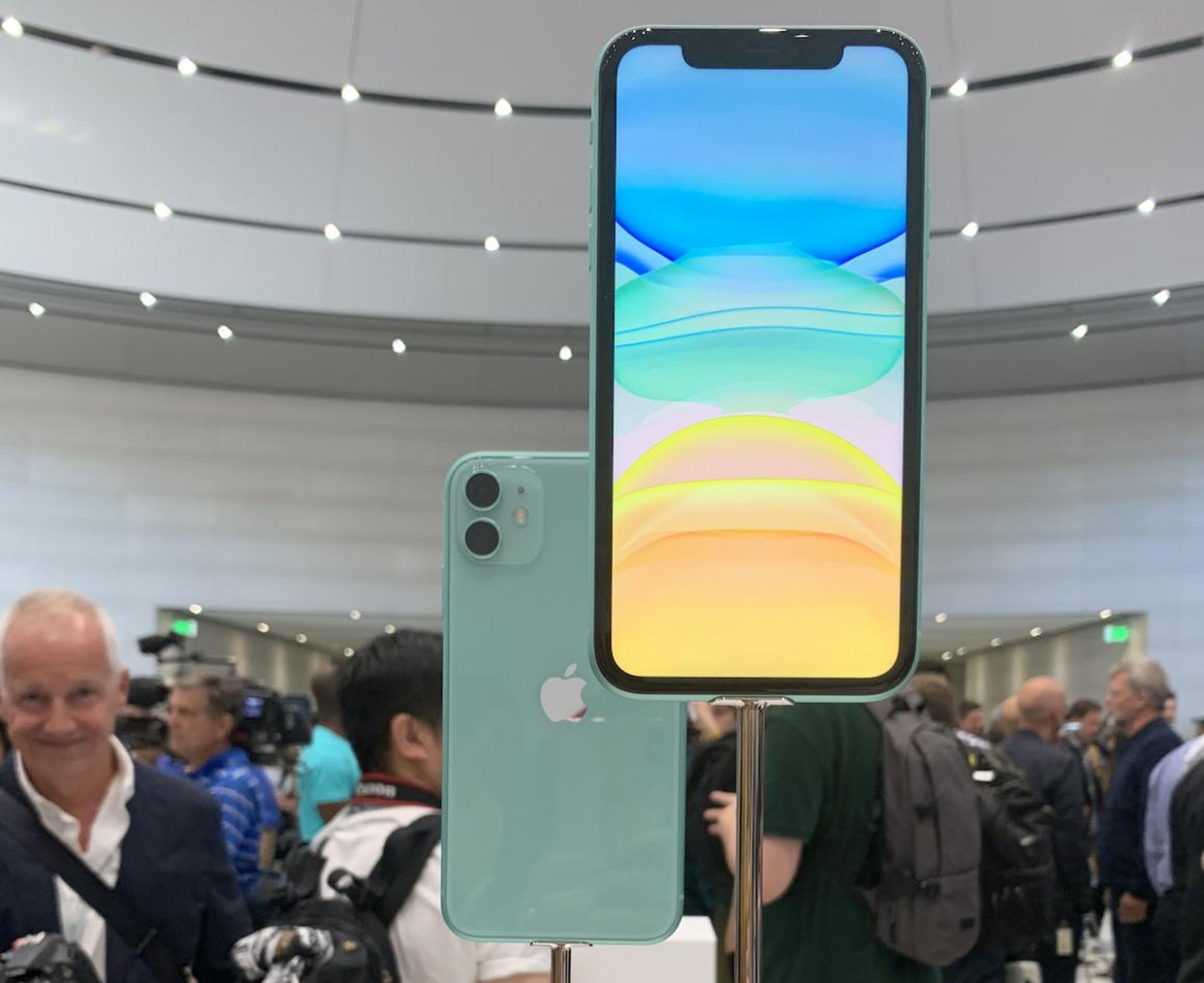 The iPhone 11 also comes in two new colors: green ...