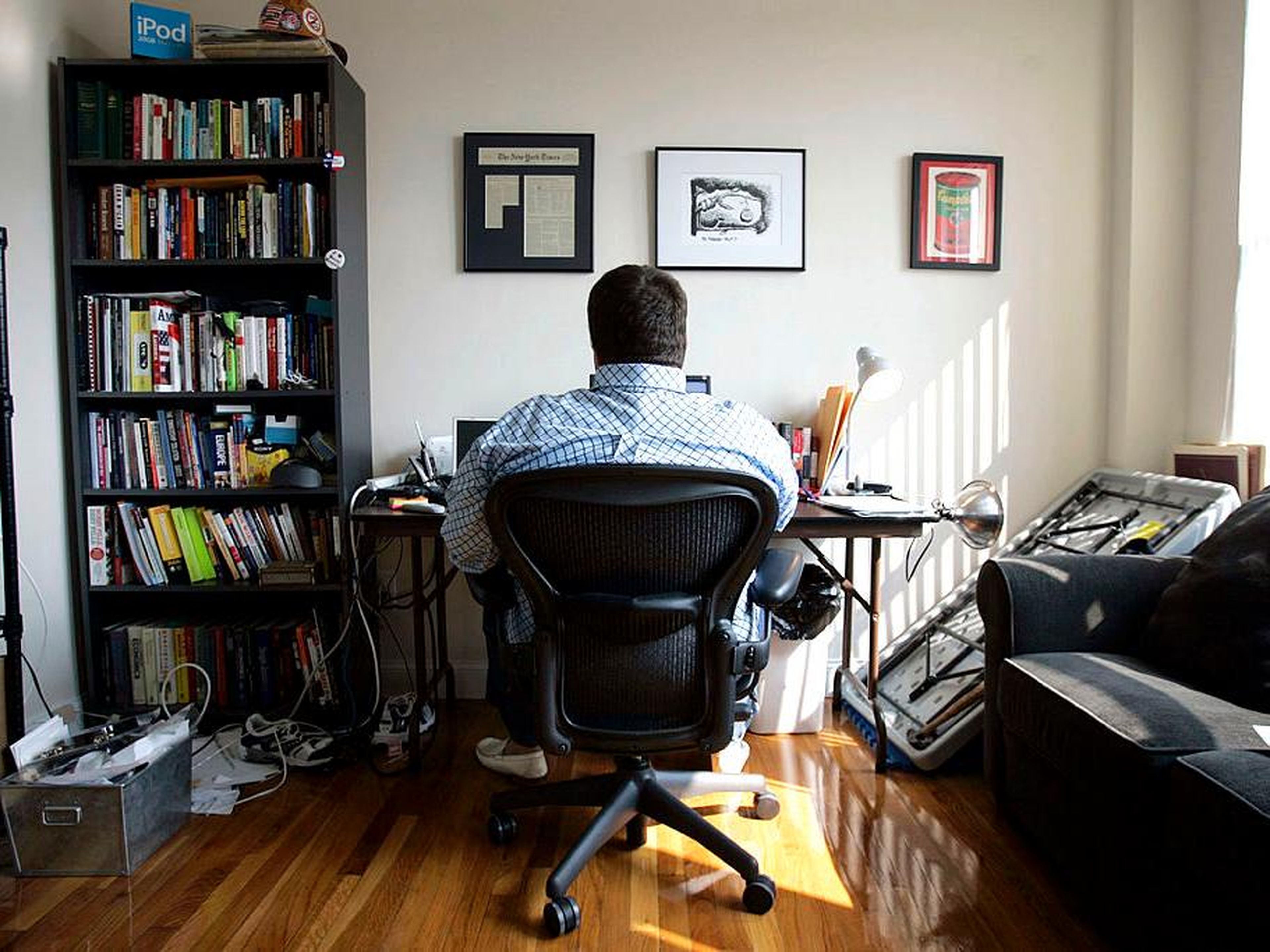 It's crucial to find or create a space where you can focus on your work.