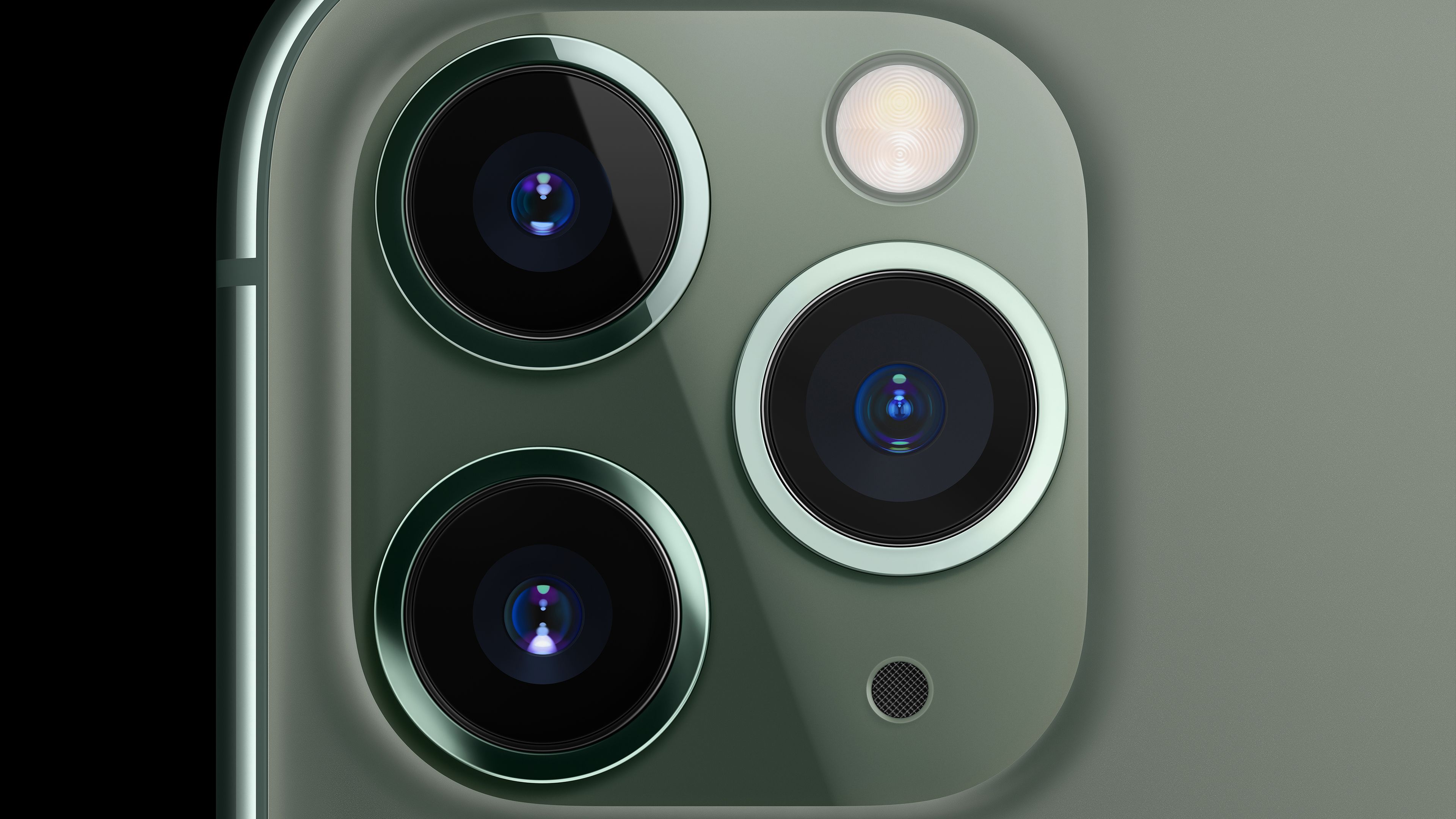 El sistema de triple cámara del iPhone 11 Pro de apple