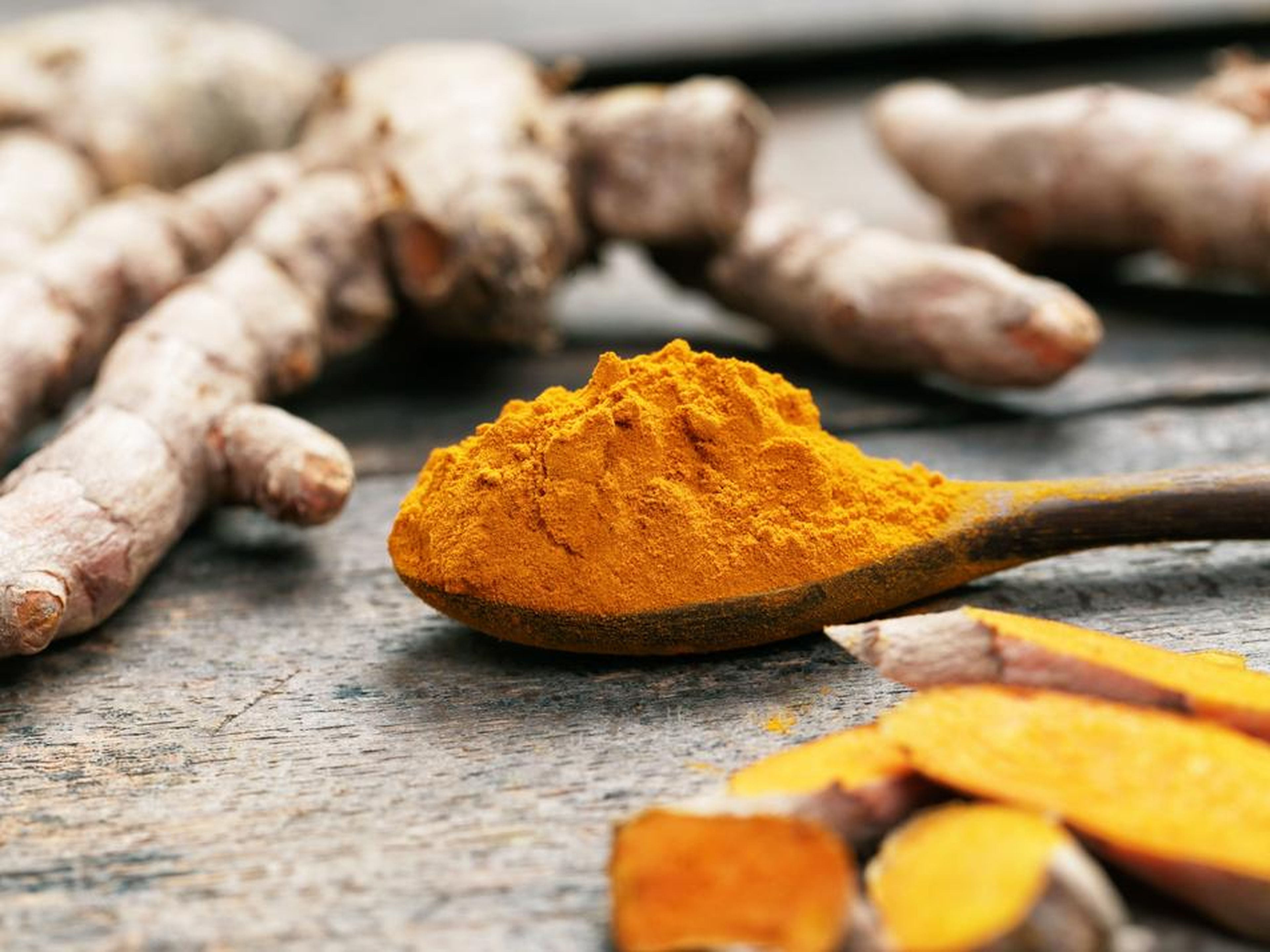 There's some evidence that eating more of certain foods, like turmeric, could help.