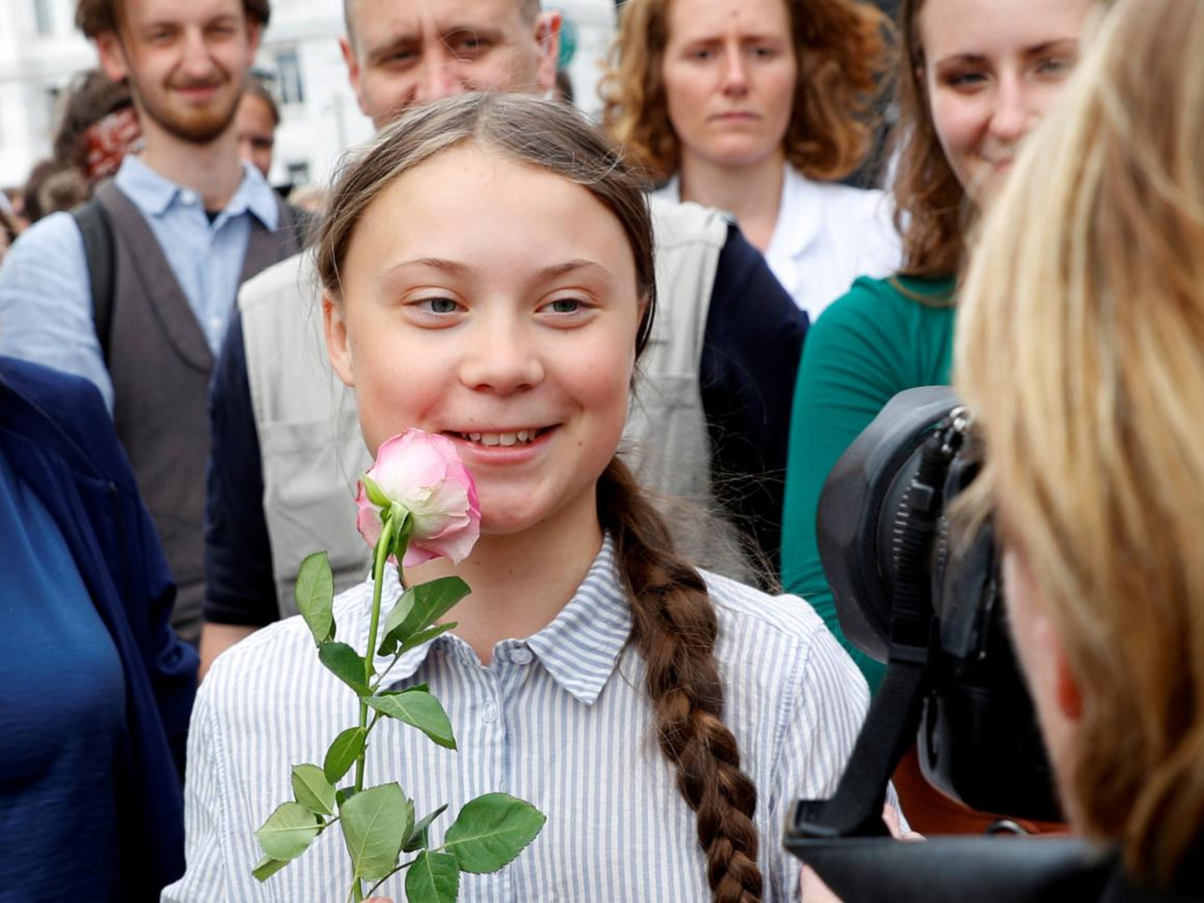 Greta Thunberg in Vienna, Austria, May 2019.