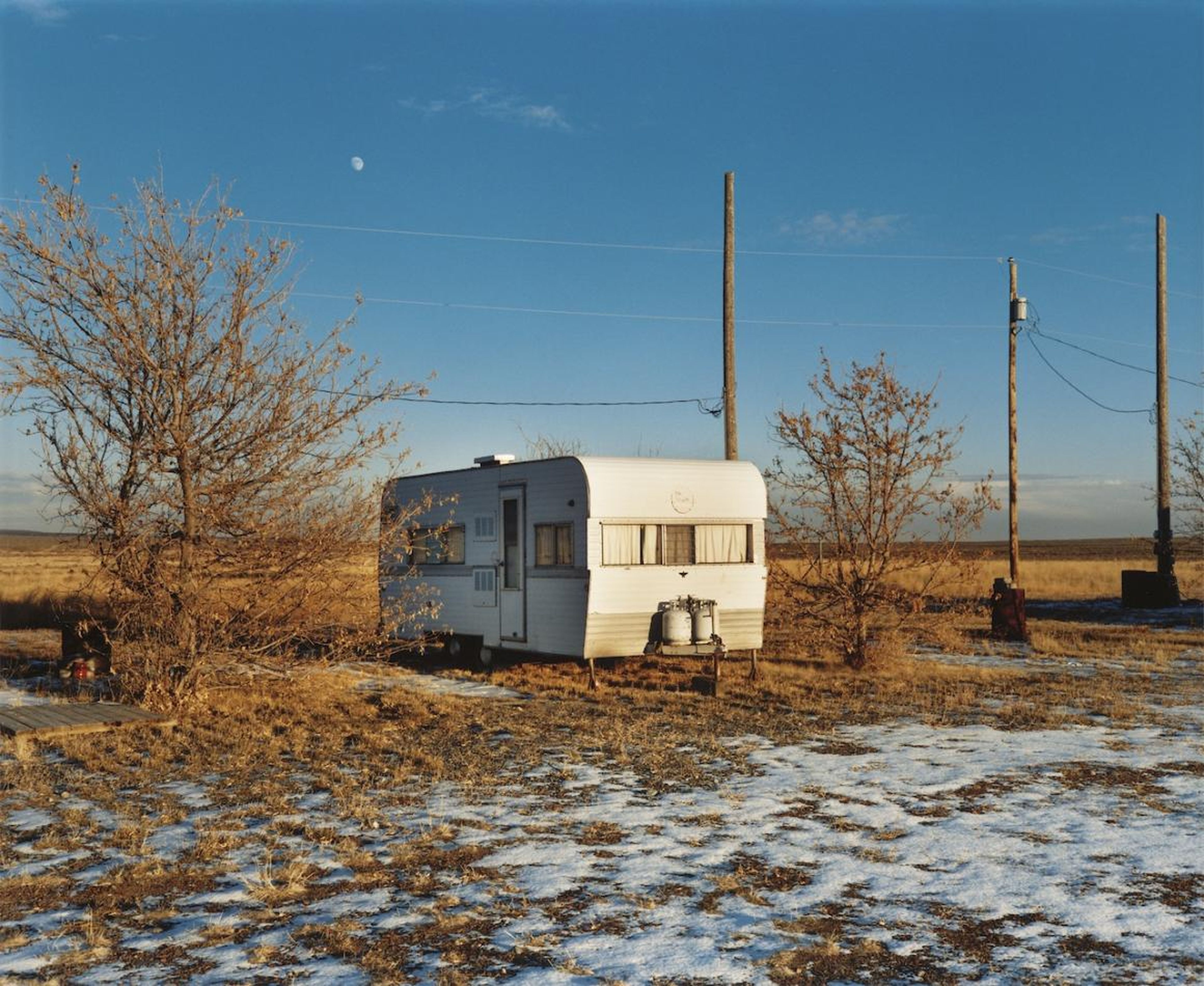 A trailer captured by Hanson in Atomic City.