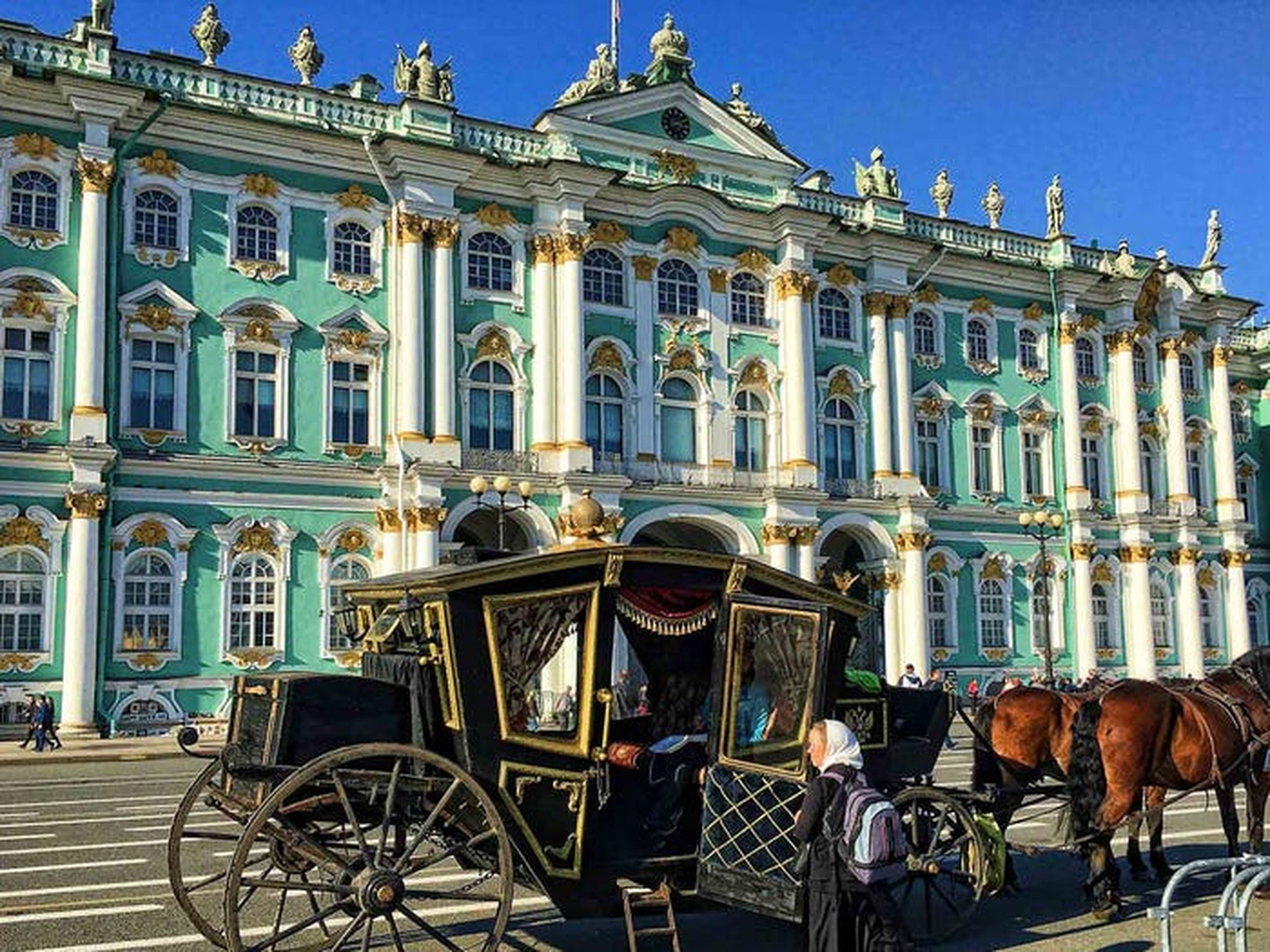 El Museo Hermitage de San Petersburgo es el museo más visitado de Rusia.