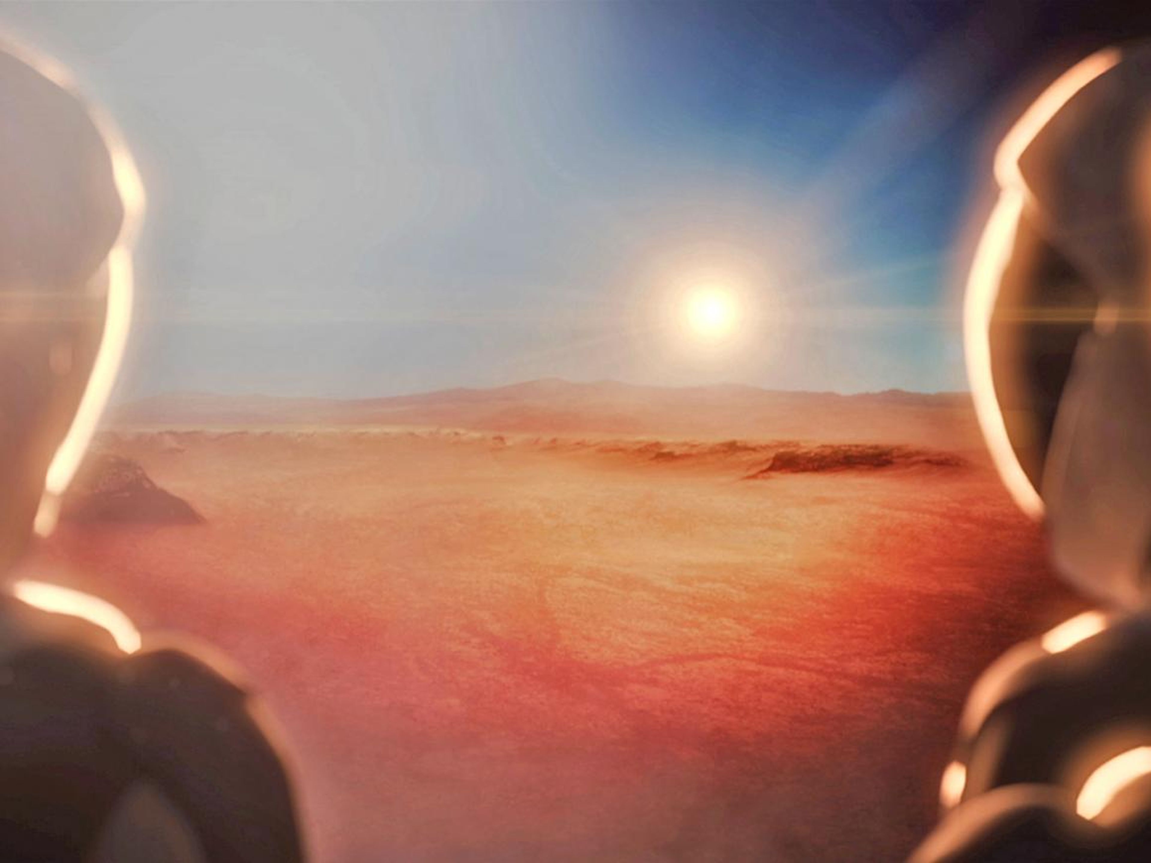 Una ilustración del futuro de los viajes espaciales de SpaceX.