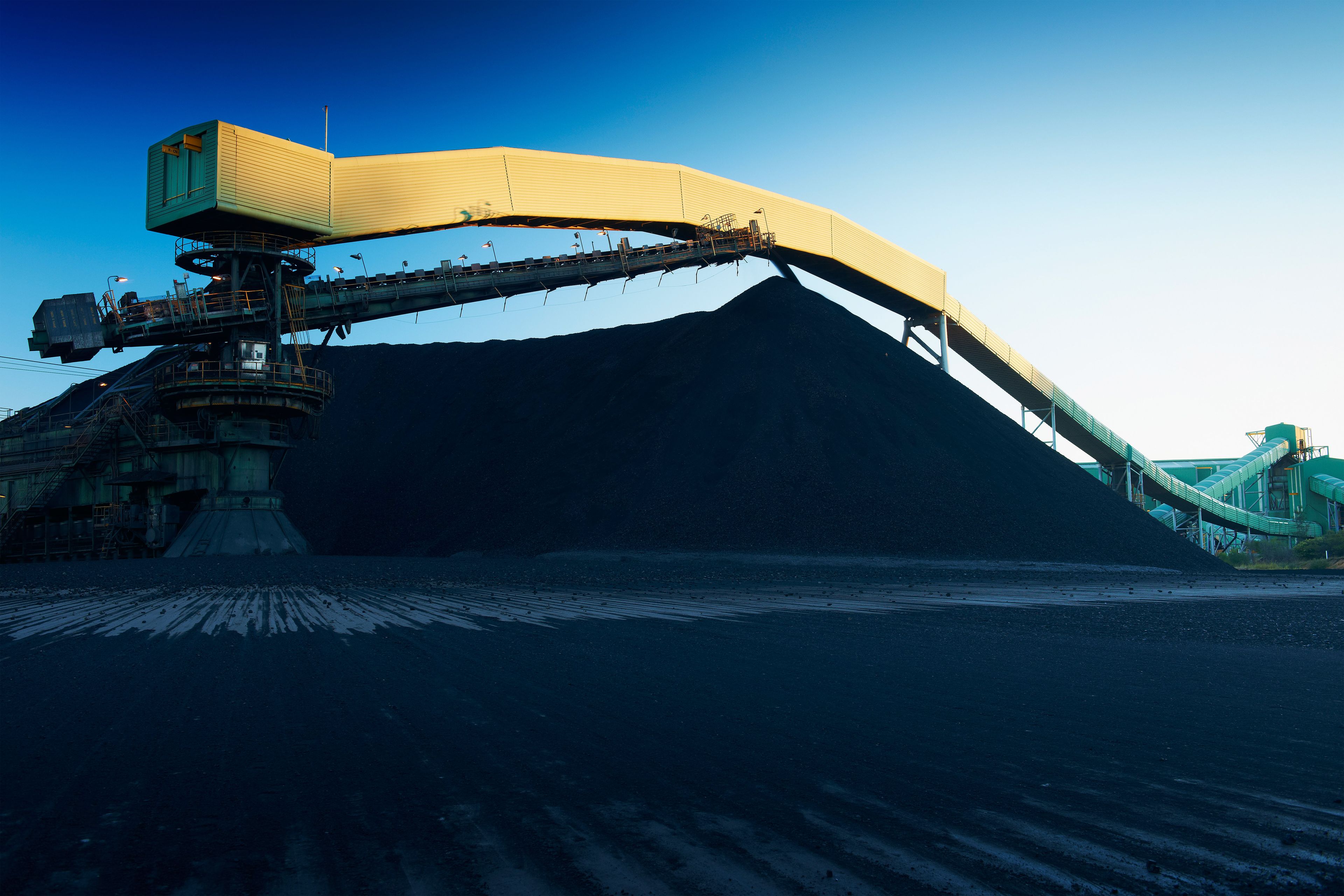 Una mina de carbón de BHP en Australia