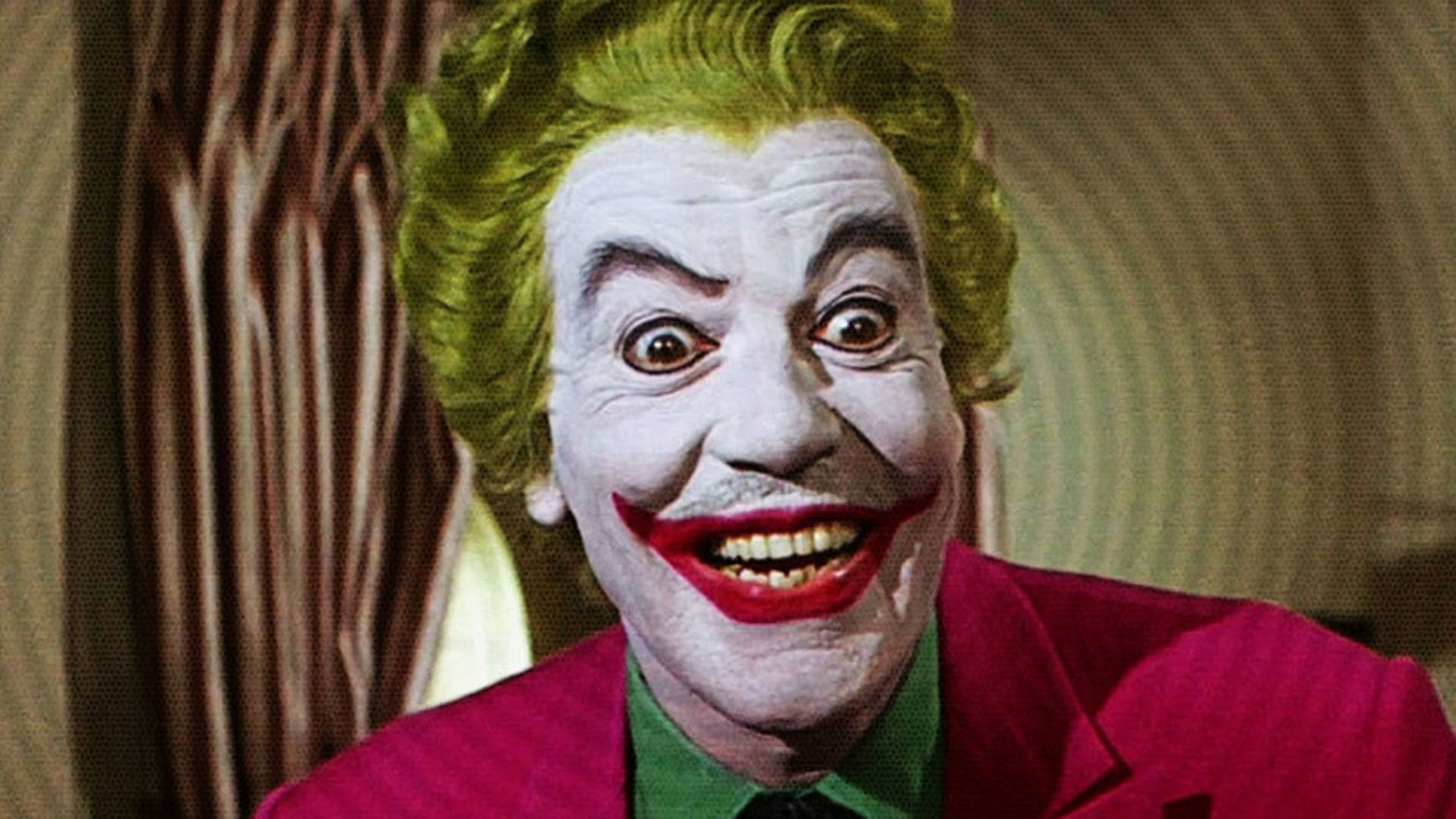 Cesar Romero interpretando al Joker